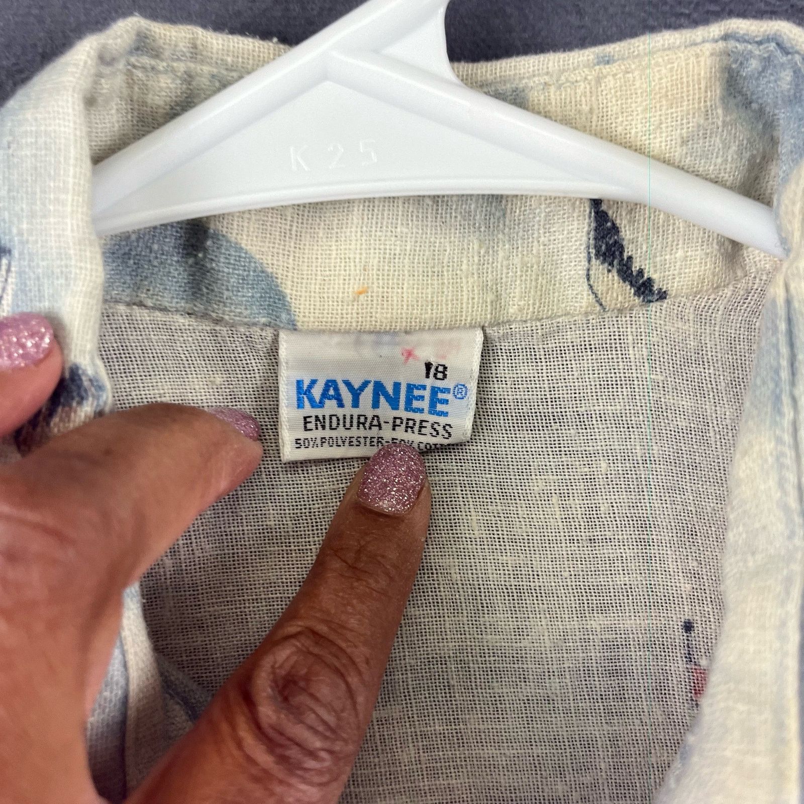 Other Vintage Kaynee Shirt All Over Print Knit Late 1800's Scenery Size US XS / EU 42 / 0 - 6 Thumbnail