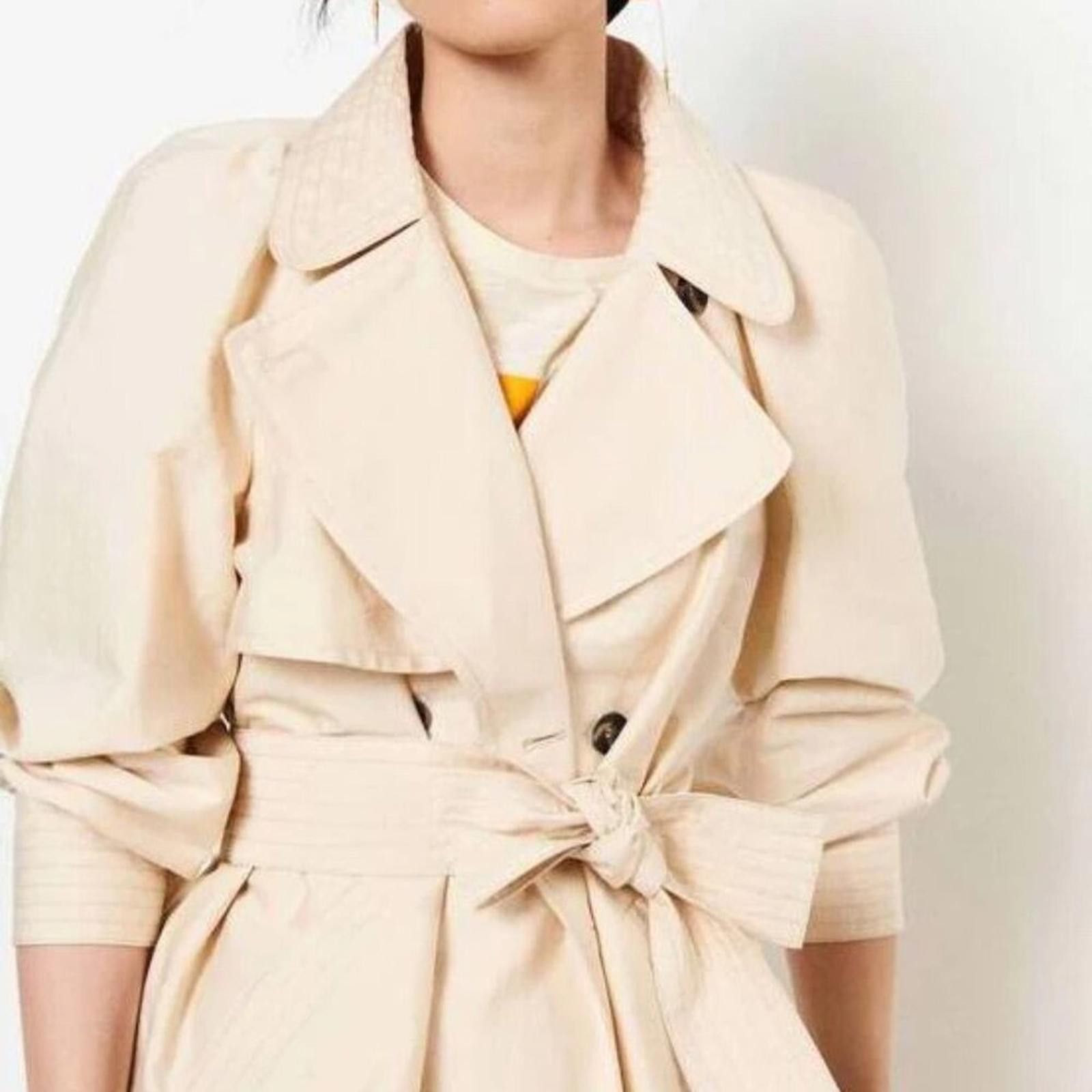 Other ba&sh Carl Trench Coat Ecru Size 2 Size M / US 6-8 / IT 42-44 - 2 Thumbnail