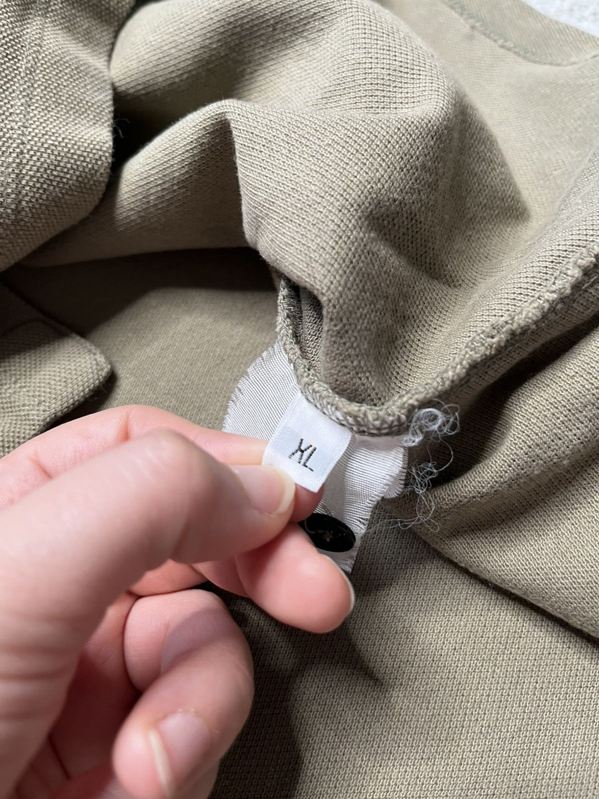 Stone Island Vintage Khaki Polo T-Shirt Basic Stone Island Basic Logo Size US M / EU 48-50 / 2 - 7 Thumbnail