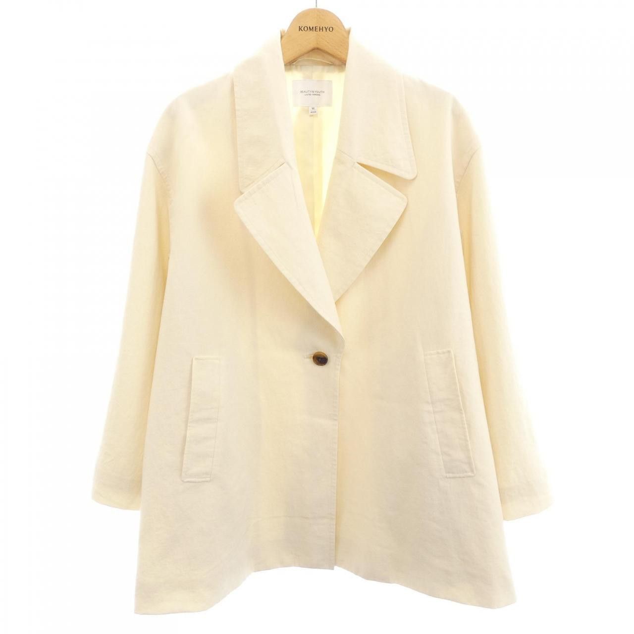 United Arrows United Arrows Beauty＆Youth Coat Textile Outerwear 1625-144-4683 DUTY FREE for USA Size ONE SIZE - 1 Thumbnail