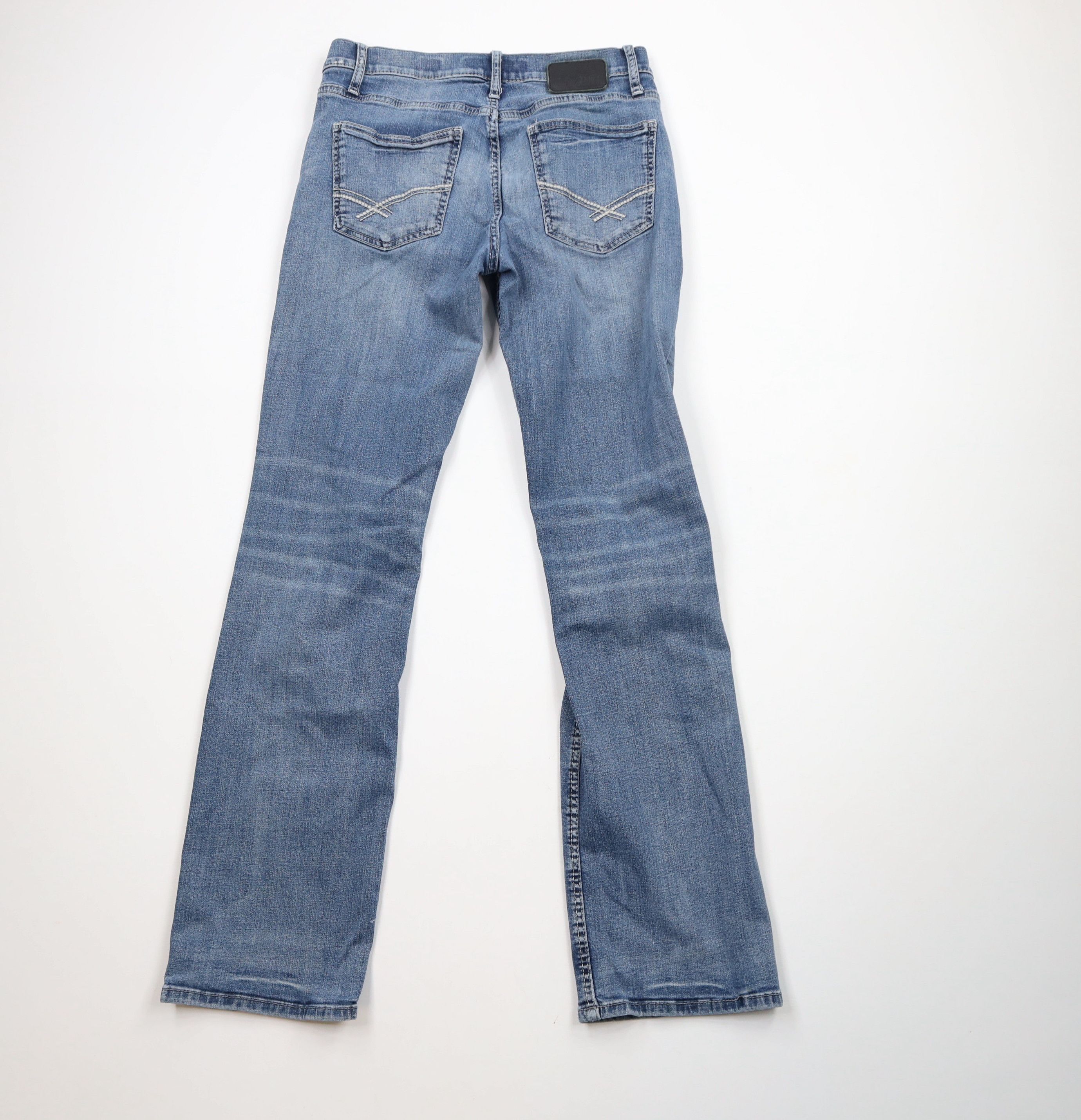Vintage Buckle BKE Stitch Jake Stretch Bootleg Denim Jeans Blue Size US 32 / EU 48 - 11 Thumbnail