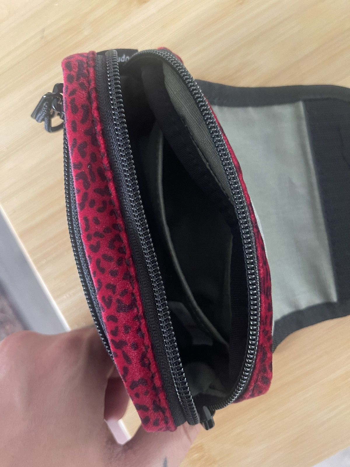 Supreme Supreme Red Leopard Pouch Bag Size ONE SIZE - 6 Thumbnail