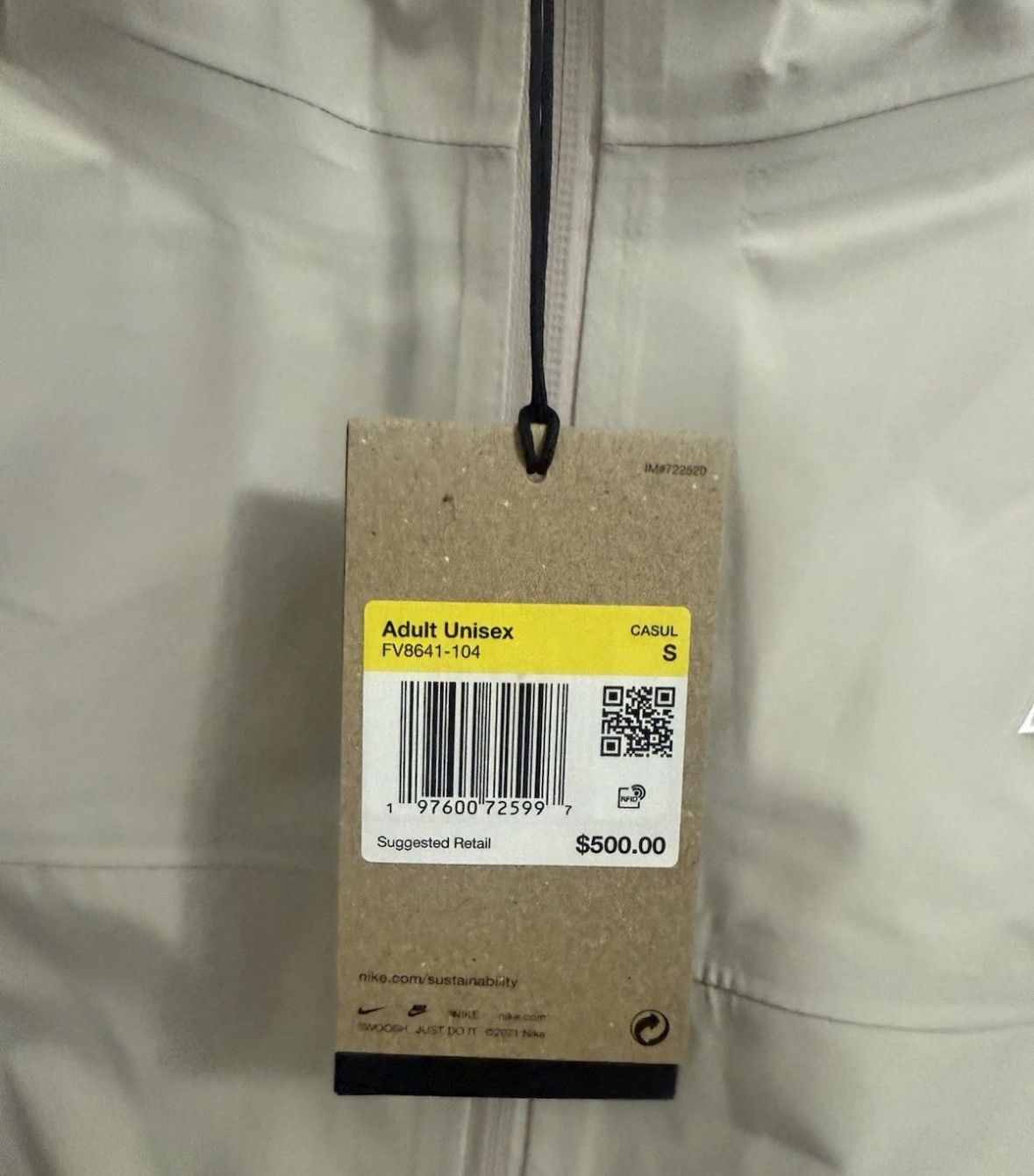 Nike ACG Nike ACG STORM-FIT ADV GORE-TEX Jacket FV8641-104 Size US S / EU 44-46 / 1 - 10 Thumbnail