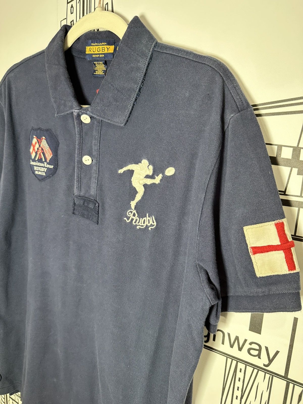 Rugby Ralph Lauren Rugby Ralph Lauren Usa x England American Tour Big Kicker L Size US L / EU 52-54 / 3 - 3 Thumbnail