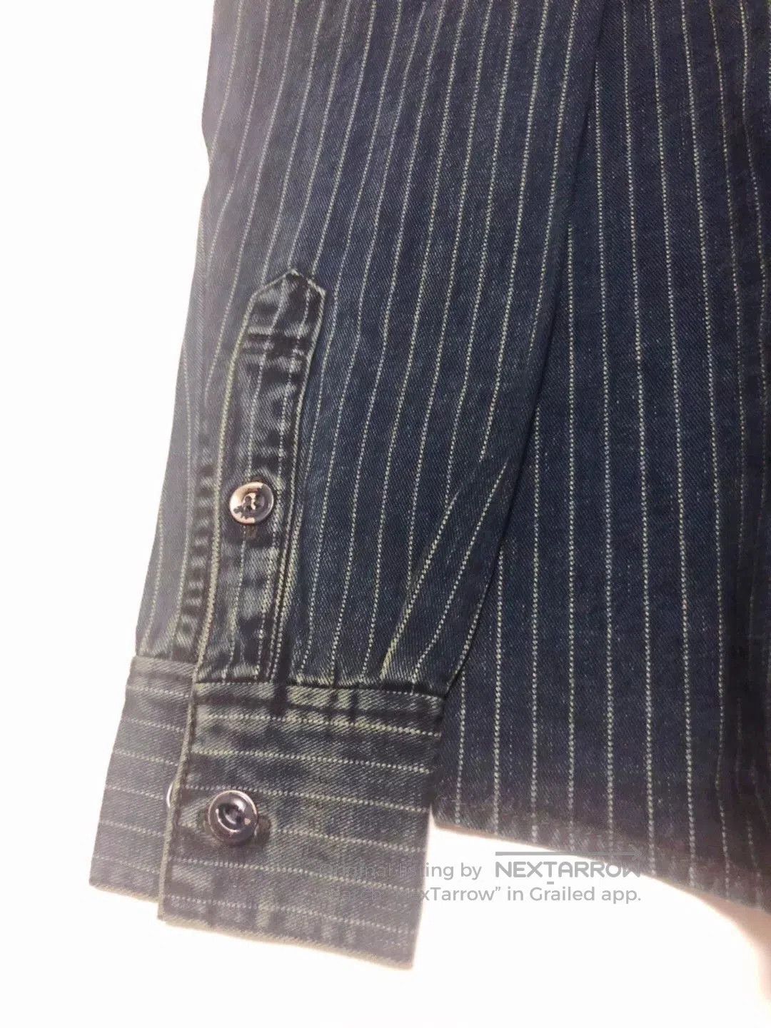Visvim Visvim LHAMO SHIRT WABASH Indigo Striped. Size US S / EU 44-46 / 1 - 6 Thumbnail