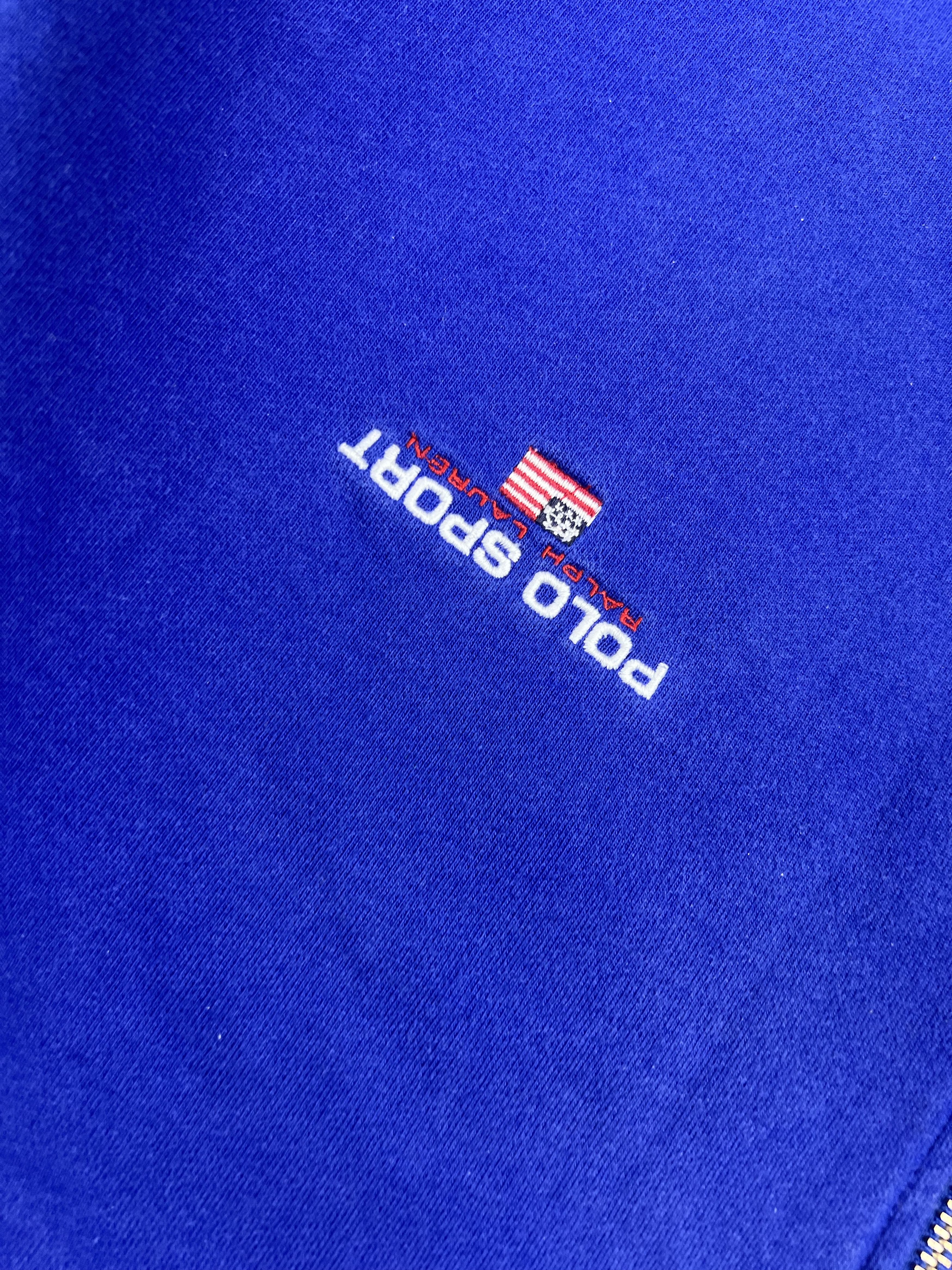 Polo Ralph Lauren × Vintage Polo Sport Sweatshirt Half-zip XXL Size US XXL / EU 58 / 5 - 3 Thumbnail