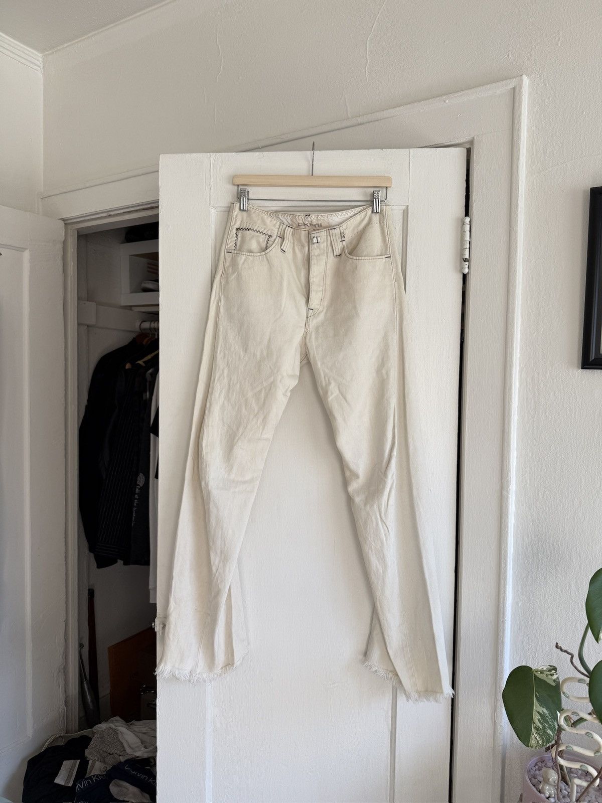 Levi's × Undercover Oki-Ni Levis twisted seam denim Size US 32 / EU 48 - 2 Thumbnail