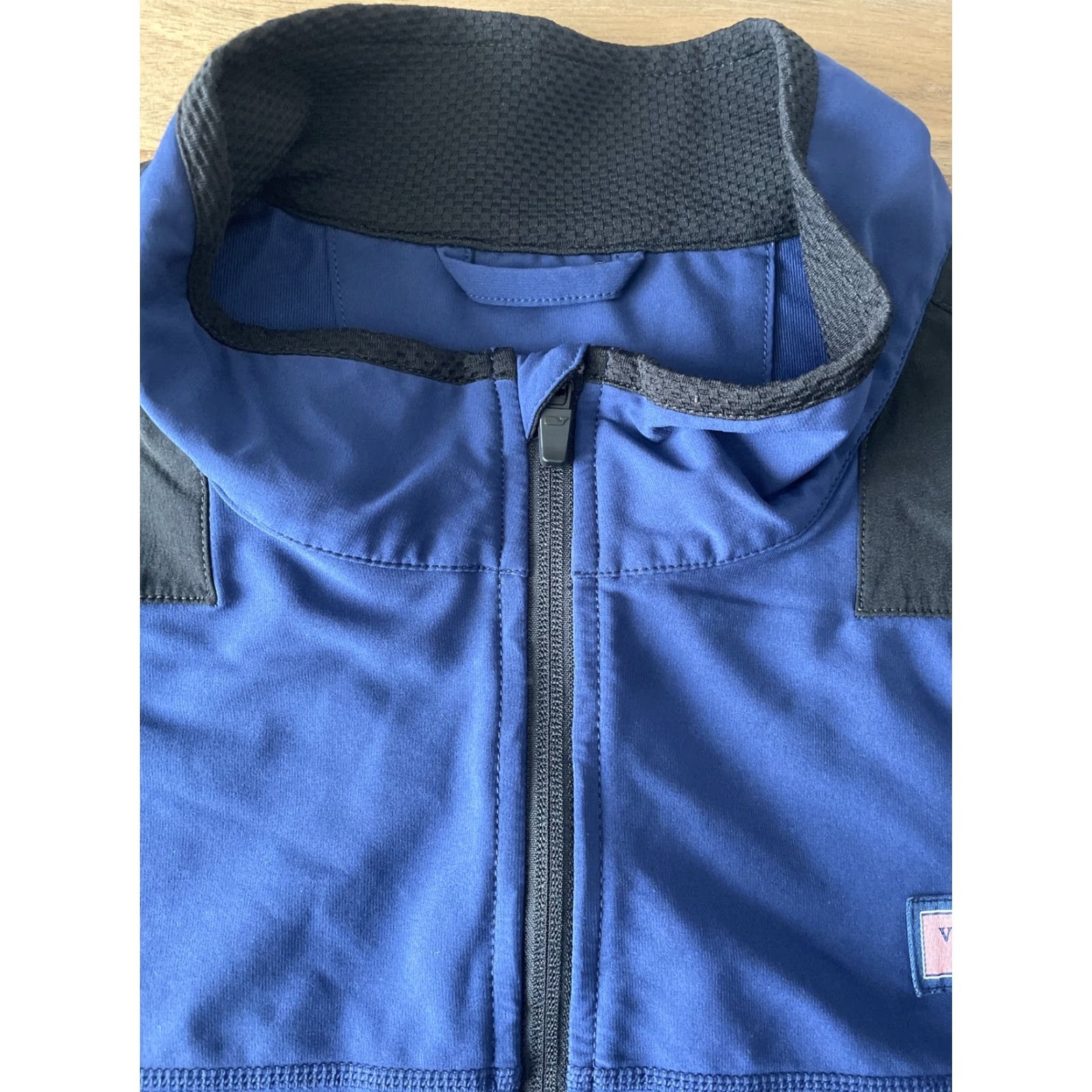 Vineyard Vines Vineyard Vines Performance Jacket Windbreaker Big & Tall XB Blue Mens Weatherproof Windbreaker Jacket Oxford 60% Polyester Size US XL / EU 56 / 4 - 5 Thumbnail