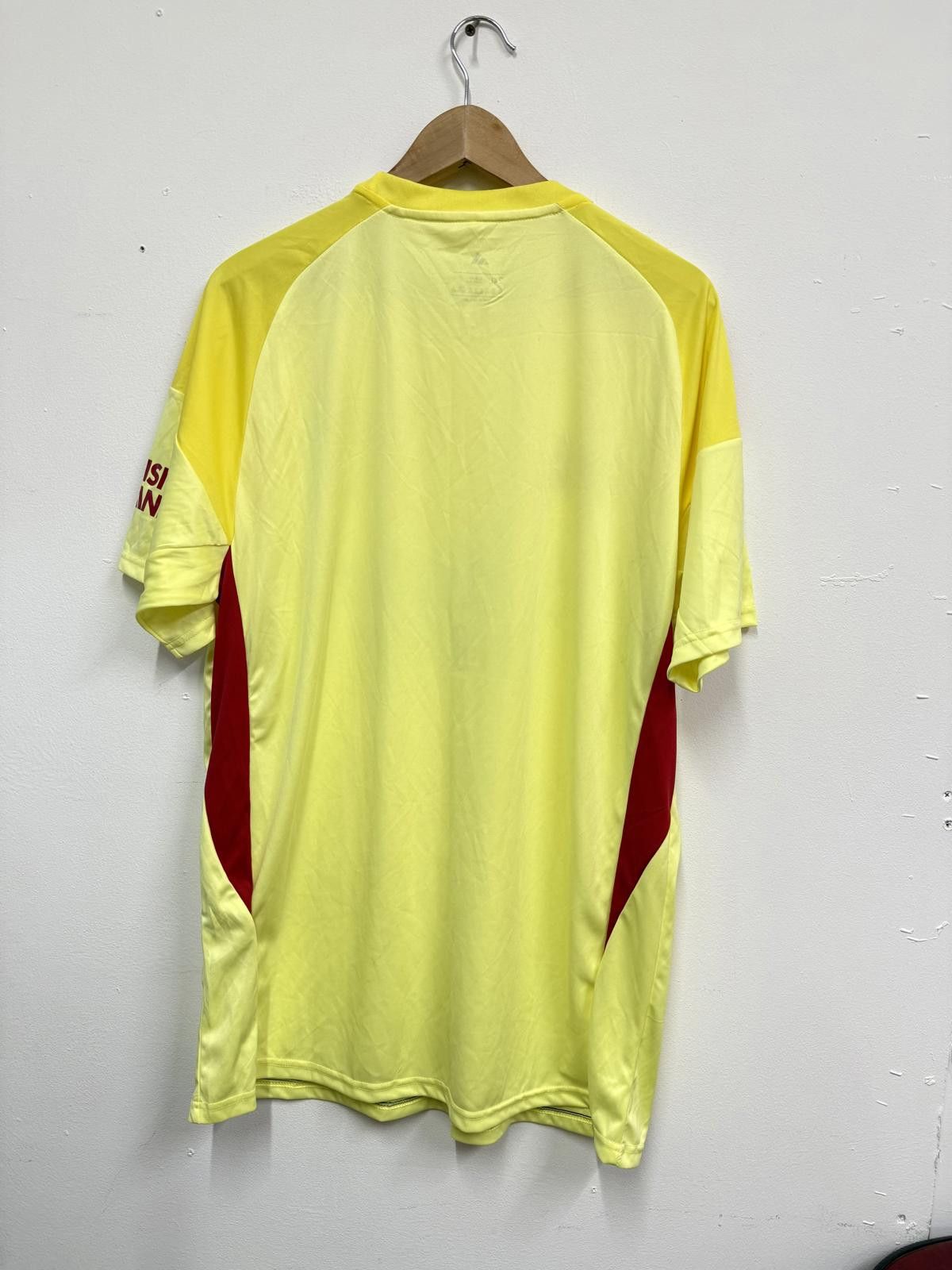 Adidas Arsenal Yellow Emirates Fly Better Football Jersey Men's 2XL Size US XXL / EU 58 / 5 - 4 Thumbnail