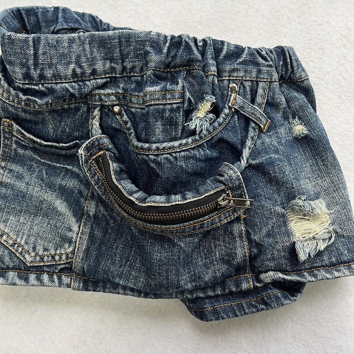 Japanese Brand Max Max Cargo Mini Skirt Size 28" / US 6 / IT 42 - 8 Thumbnail