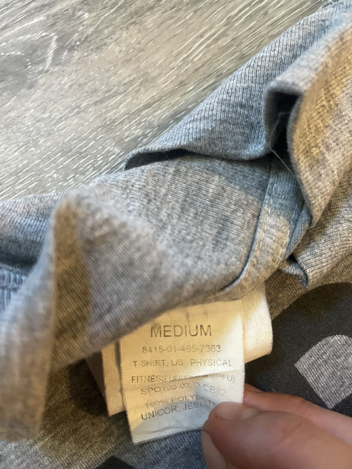 Other Up-Cycled Army Gun Club Long-Sleeve T-Shirt Size US XL / EU 56 / 4 - 7 Thumbnail