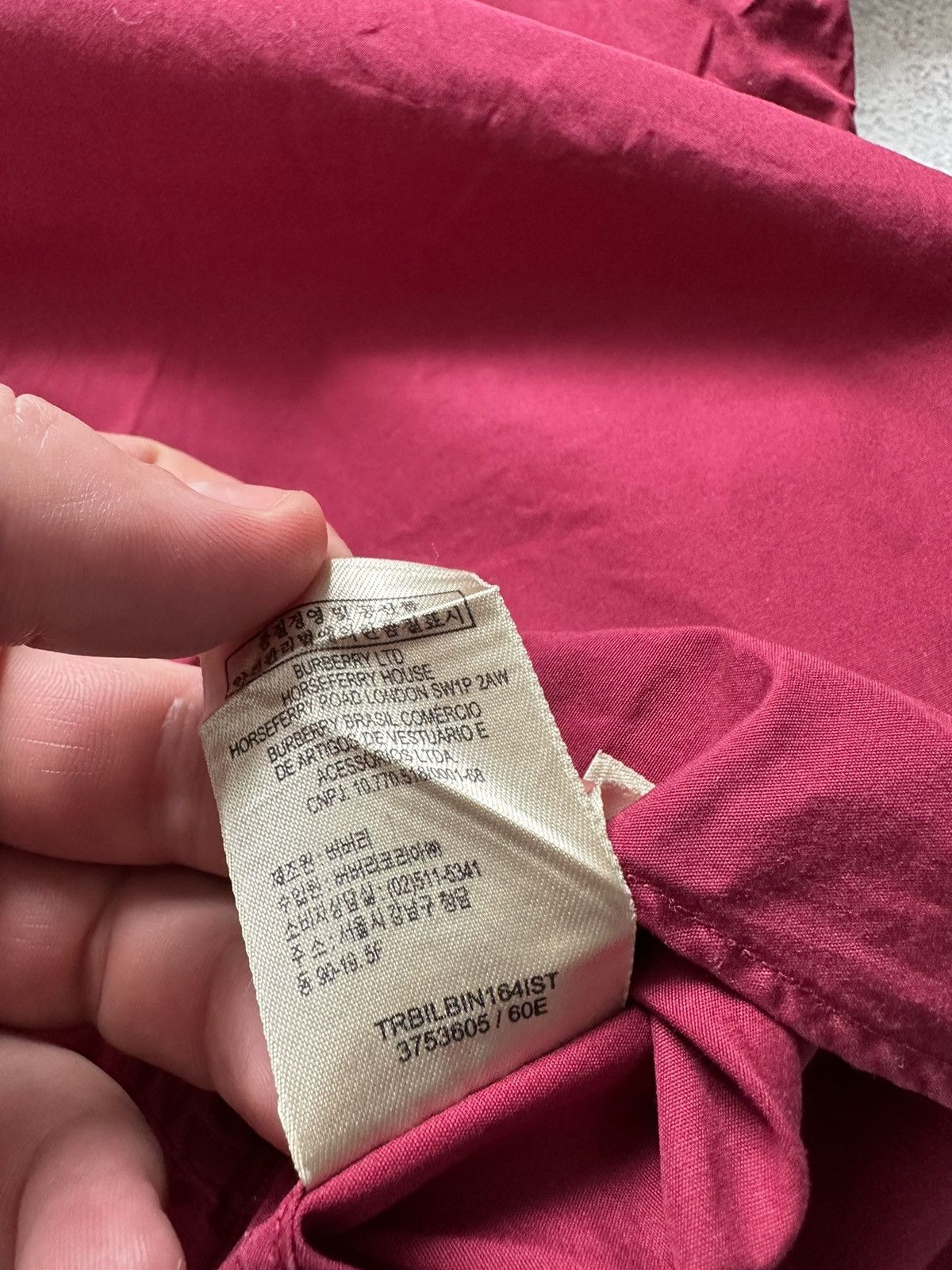 Burberry burberry brit shirt for men long sleeve size S Size US S / EU 44-46 / 1 - 13 Thumbnail