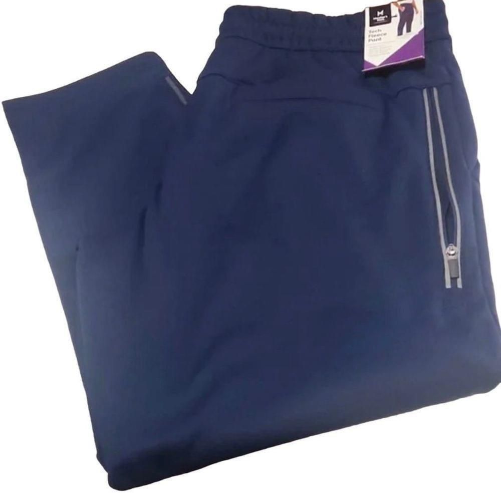 Other Member's Mark Men's Comfort Waistband Tech Fleece Pant L Size US 36 / EU 52 - 8 Thumbnail