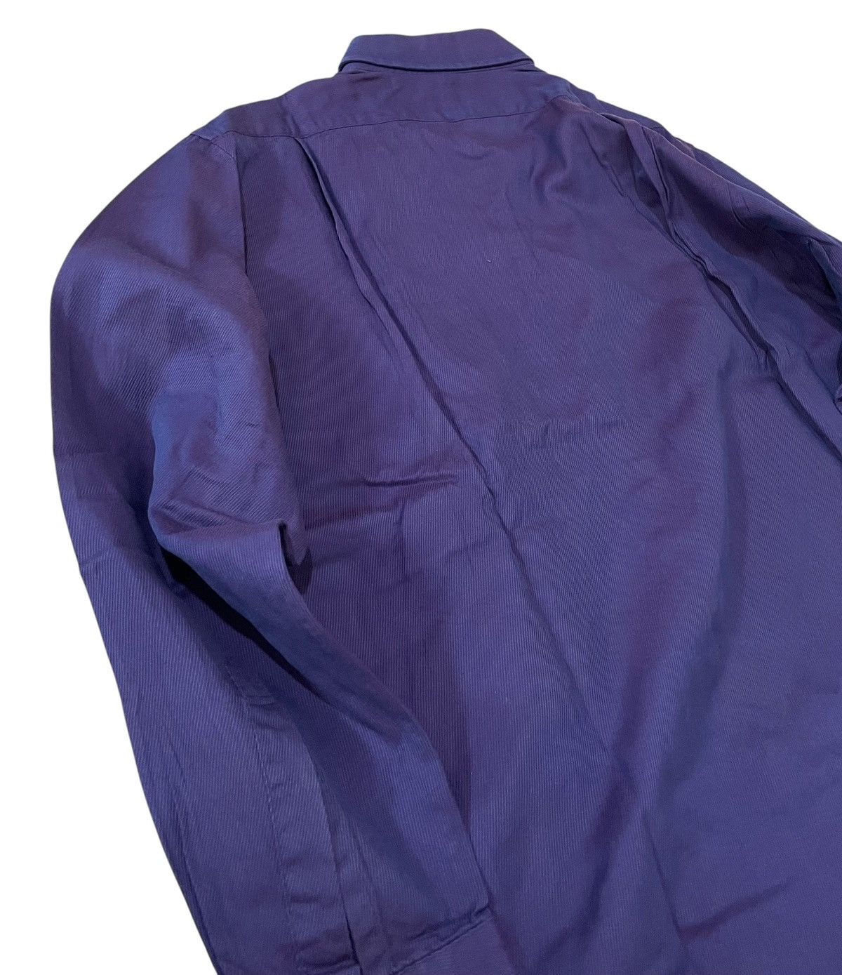 Yohji Yamamoto Yohji yamamoto A.A.R iridescent purple button up shirt Size US L / EU 52-54 / 3 - 3 Thumbnail