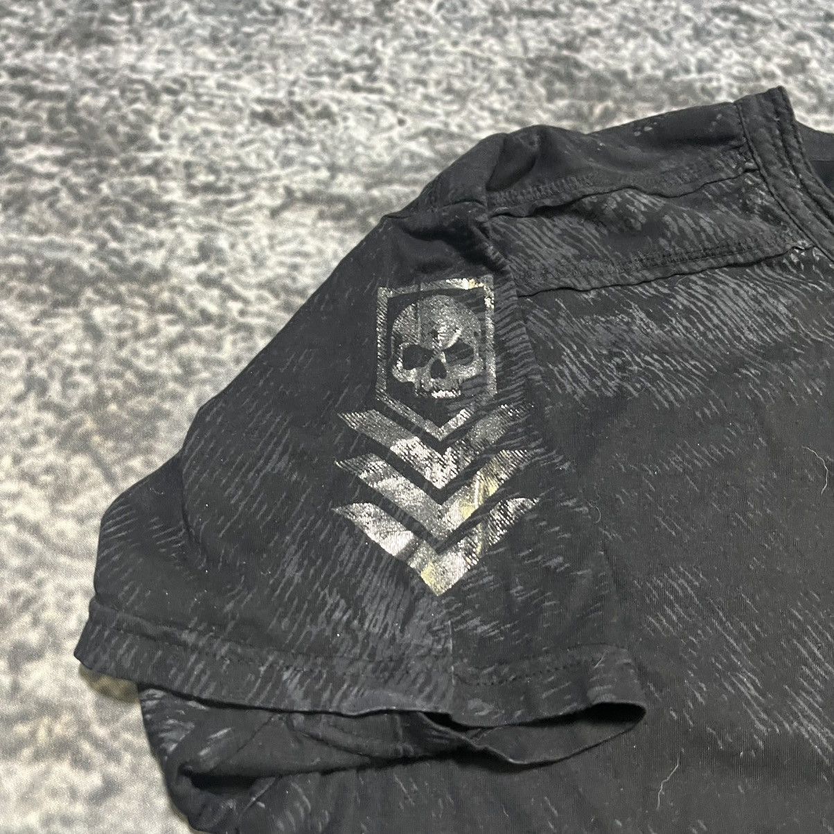 Affliction VINTAGE Y2K AFFLICTION GRUNGE SKATER SKULL HENLEY T SHIRT Size US XL / EU 56 / 4 - 6 Thumbnail