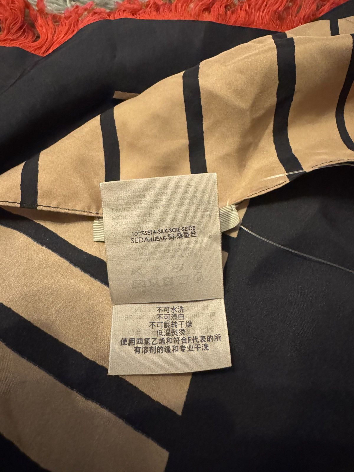 Bottega Veneta long silk scarf Size ONE SIZE - 3 Thumbnail