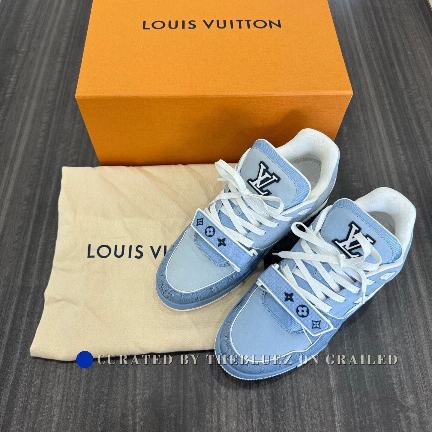 Louis Vuitton Louis Vuitton New Trainer Blue Size US 9.5 / EU 42-43 - 1 Thumbnail