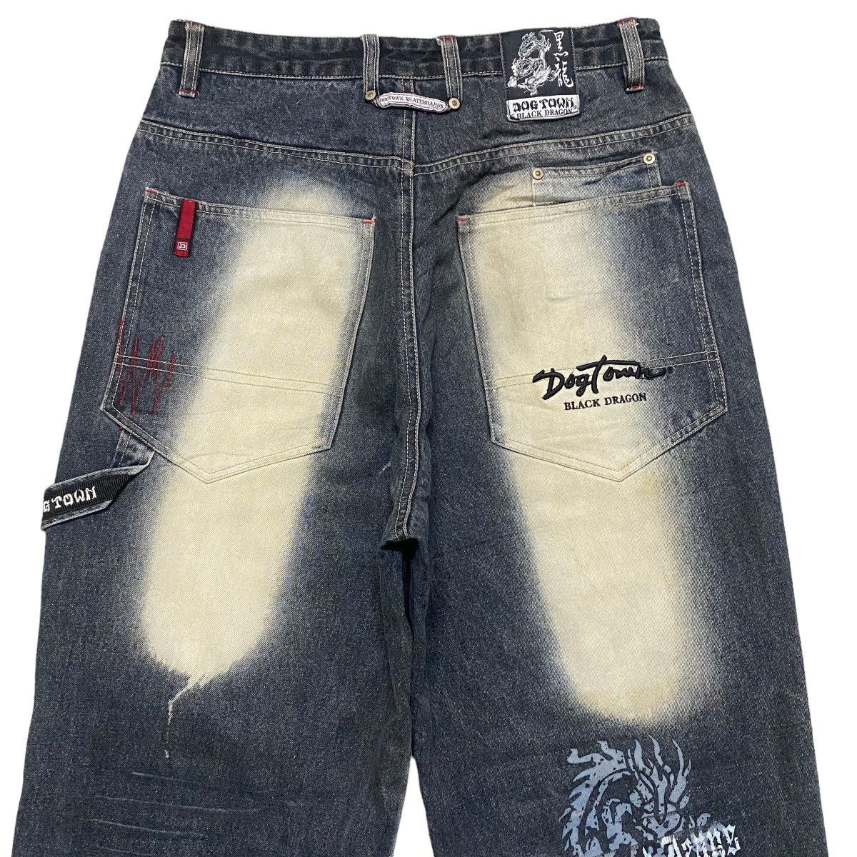 Vintage Vintage Dogtown Denim Baggy Pants Size US 32 / EU 48 - 9 Thumbnail