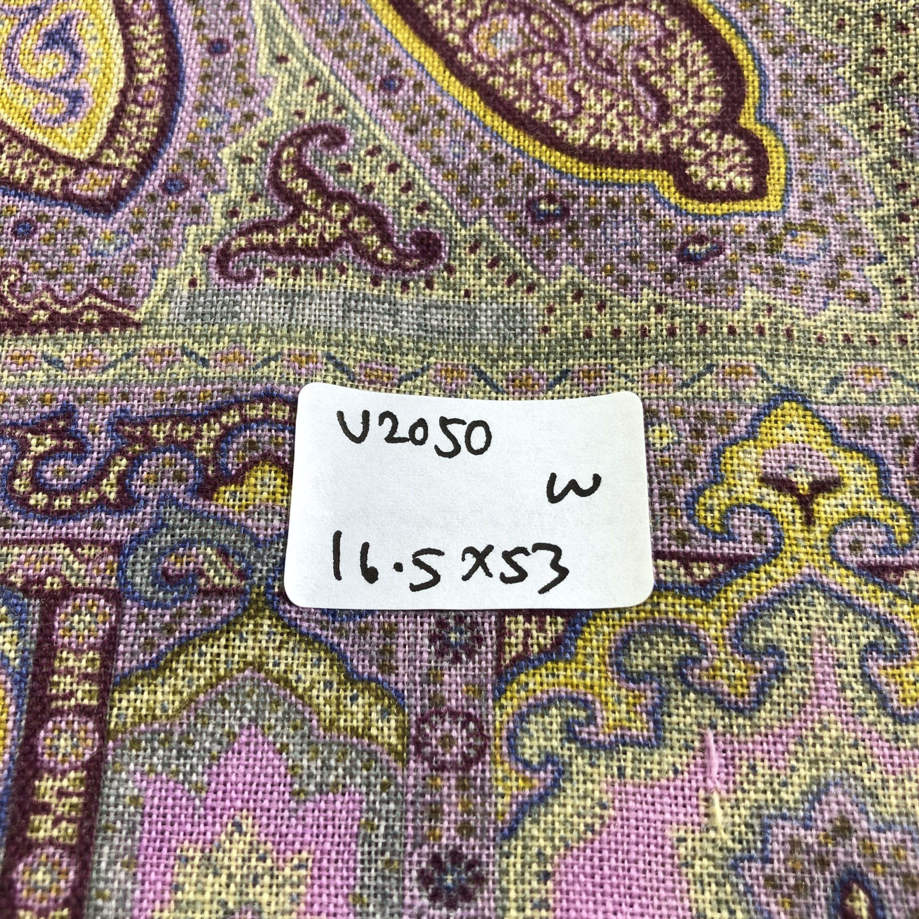 Etro Etro Paisley Wool/Silk Scarf Muffler Stole V2050 Size ONE SIZE - 11 Thumbnail