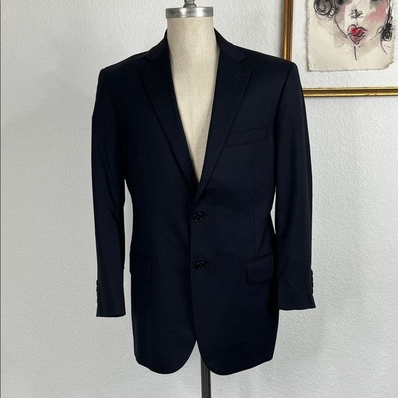Brooks Brothers Brooks Brothers 2 Button Wool Blend Blazer Size 40R - 1 Thumbnail