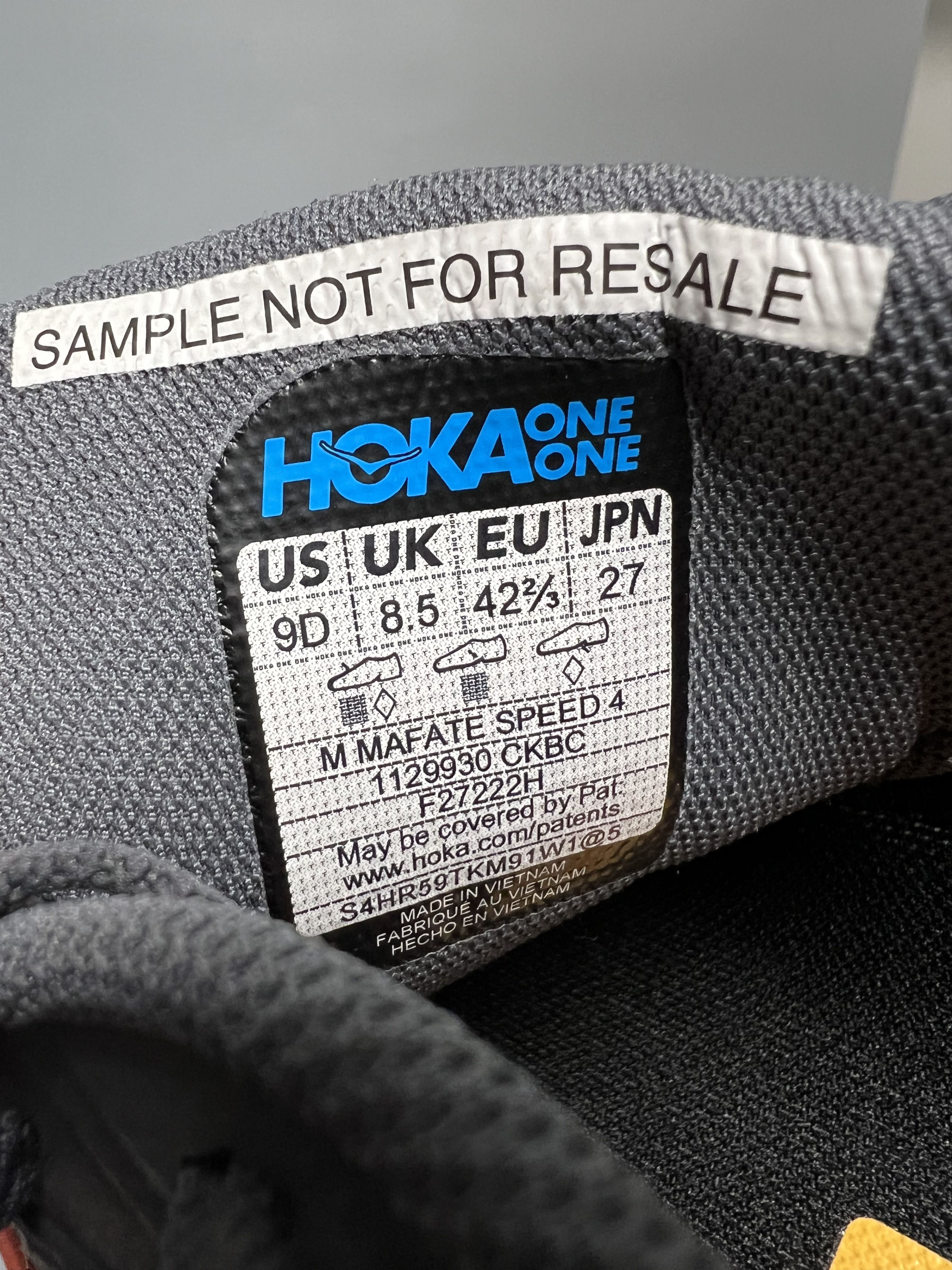 Hoka 9D Hoka One One Mafate Speed 4 Trail Running Shoes Size US 9 / EU 42 - 17 Thumbnail
