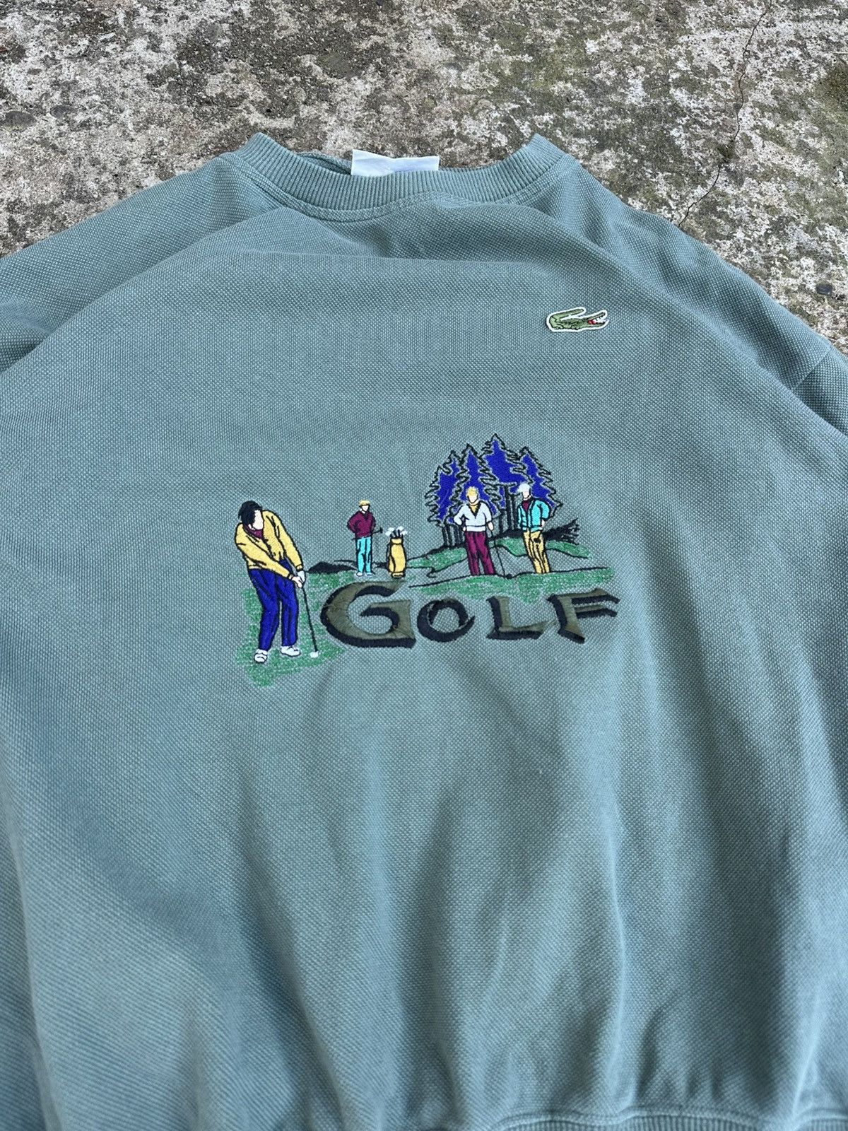Vintage 90s Lacoste Golf Sweatshirt Crewneck