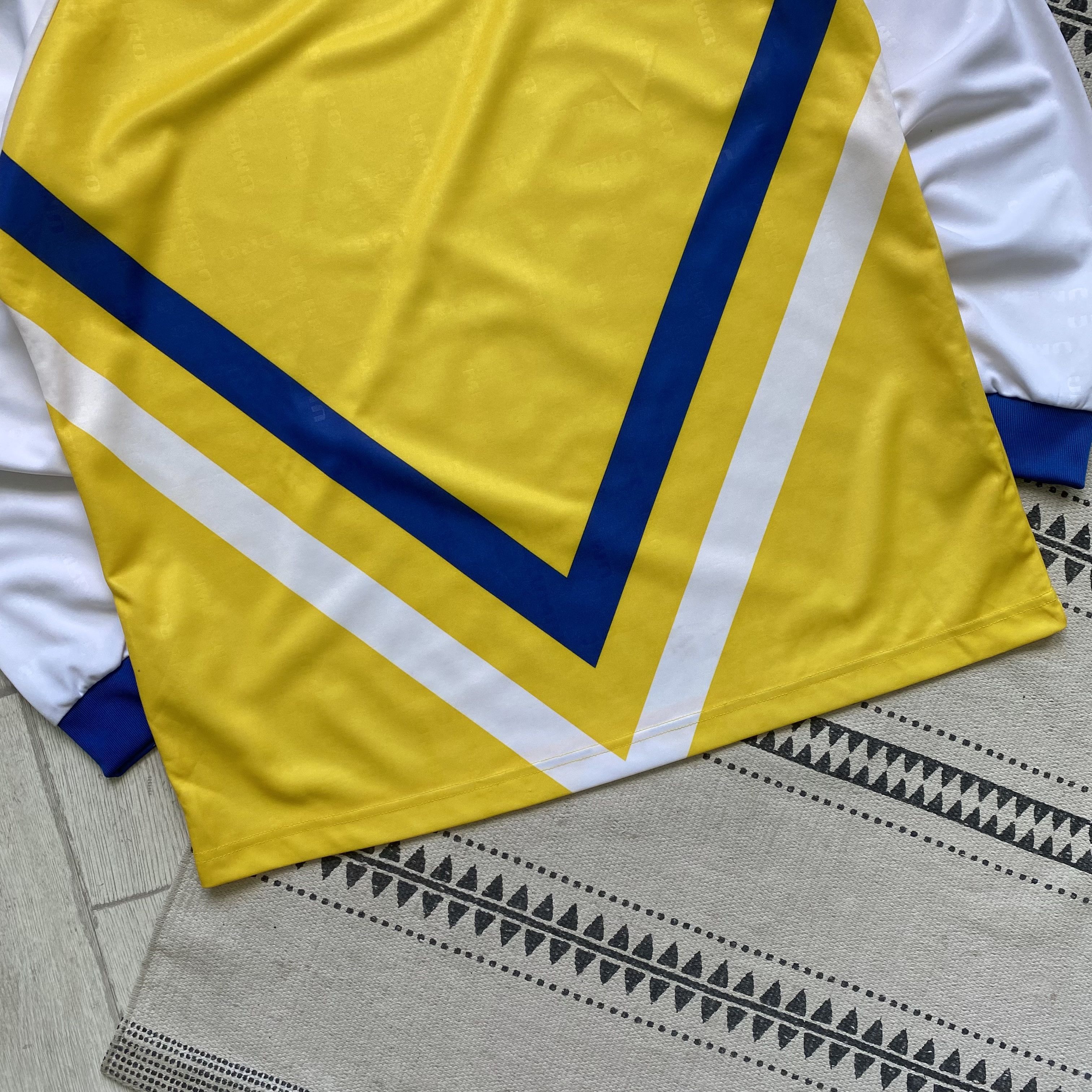 Umbro Vintage 80-90s Umbro jersey longsleeve soccer rugby Size US L / EU 52-54 / 3 - 3 Thumbnail