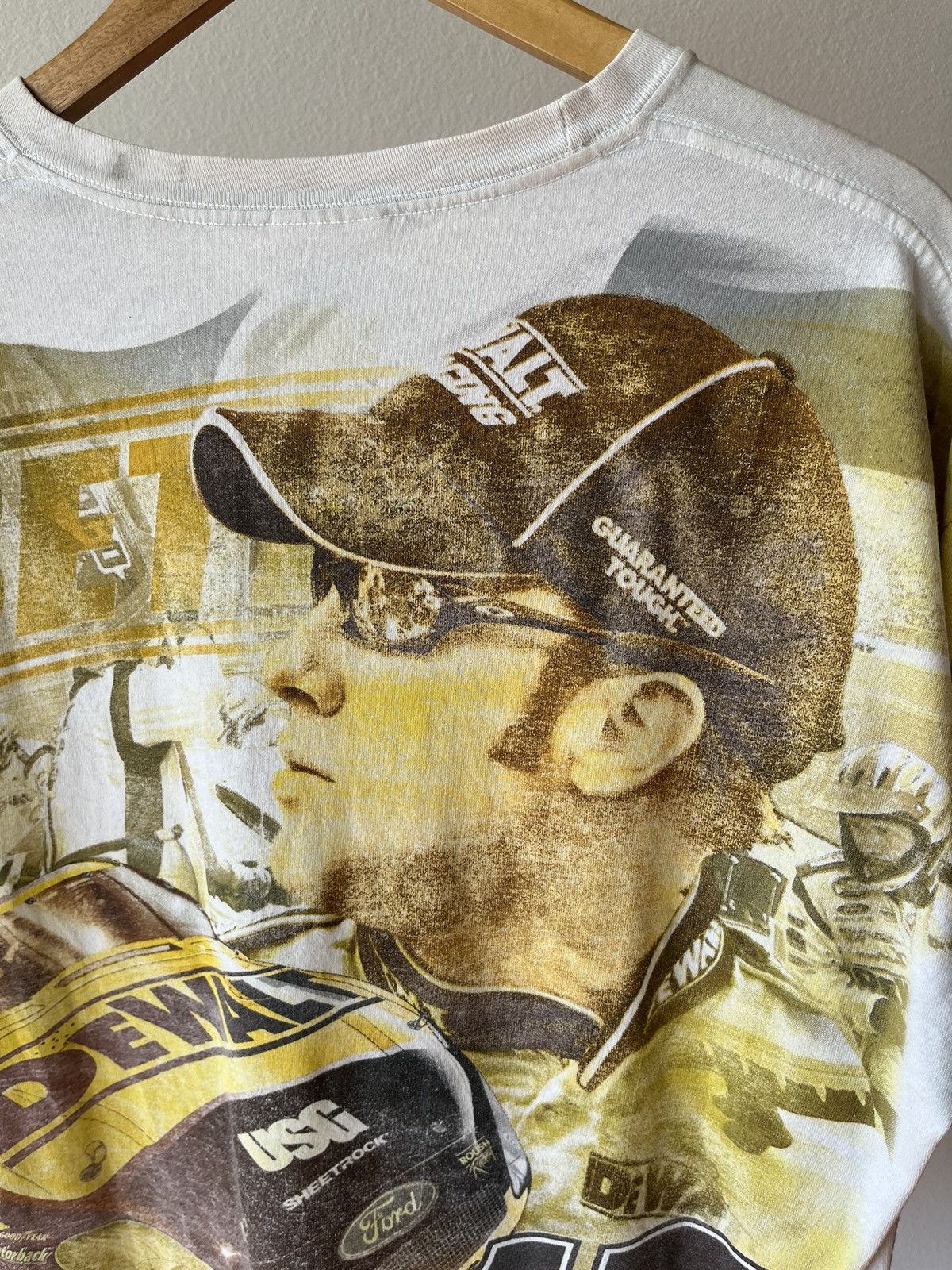 NASCAR × Vintage NASCAR Matt Kenneth #17 De Walt Tee 2005 Size US L / EU 52-54 / 3 - 13 Thumbnail