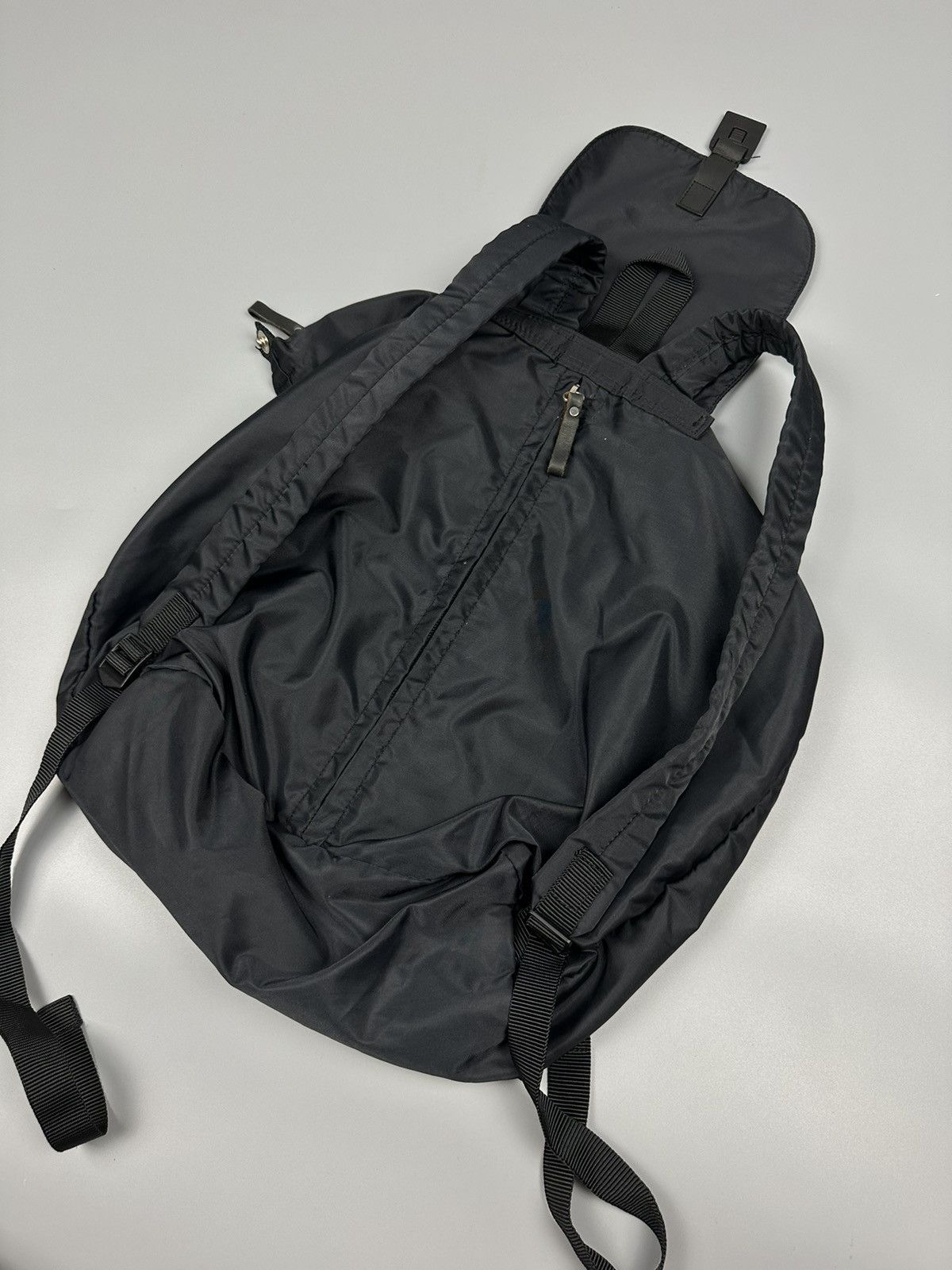 Yohji Yamamoto Yohji Yamamoto Y’saccs Doux Nylon Backpack Size ONE SIZE - 2 Thumbnail
