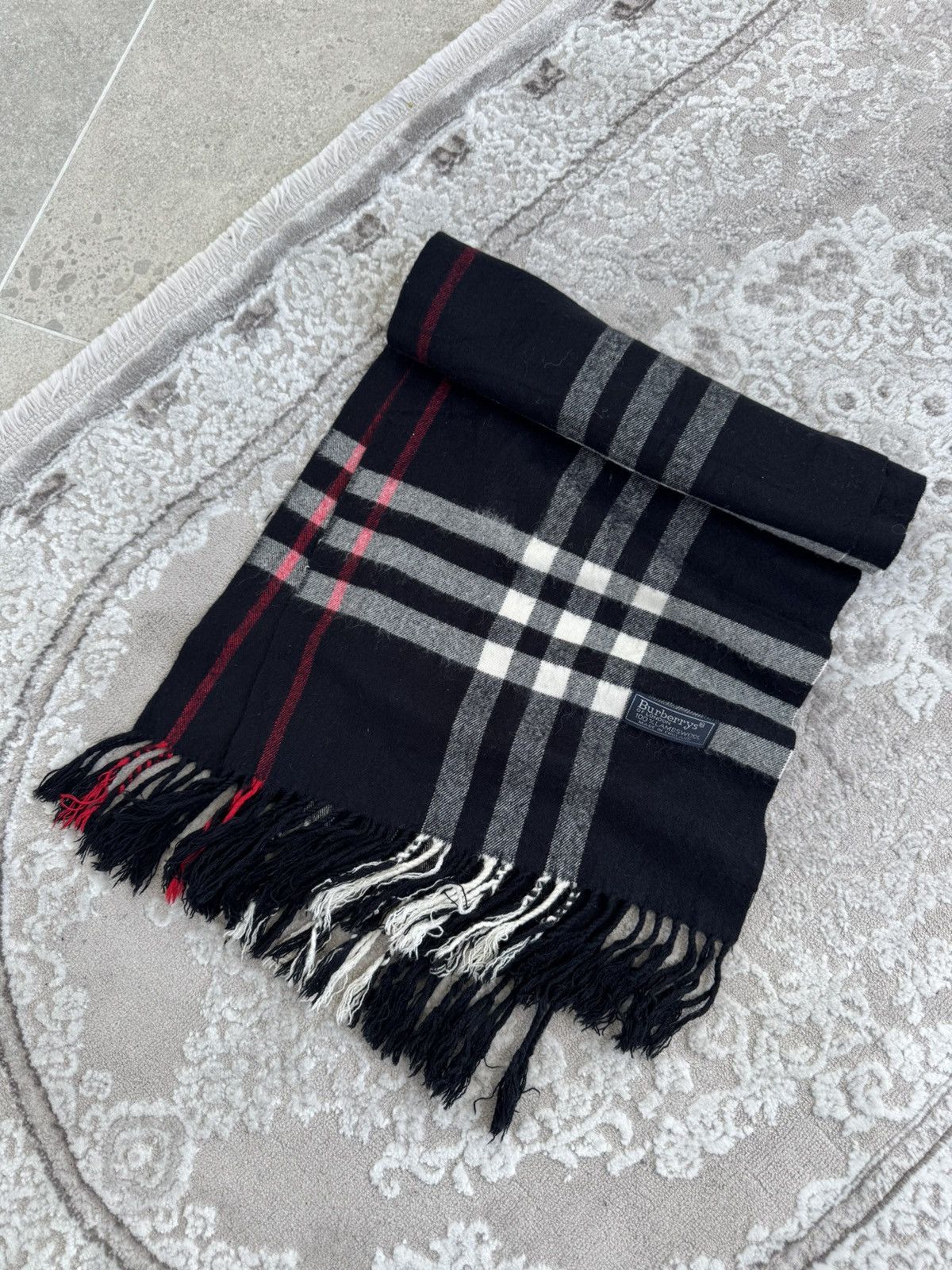Burberry Burberry’s scarf vintage rare VTG wool England Size ONE SIZE - 3 Thumbnail
