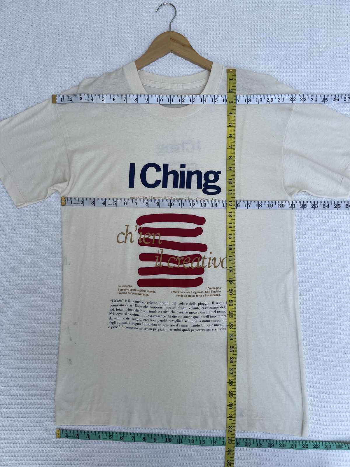 Vintage LastDrop🔥Rare🔥Vtg90s Parole De Cotone Italy Designer T-Shirt Size US L / EU 52-54 / 3 - 11 Thumbnail