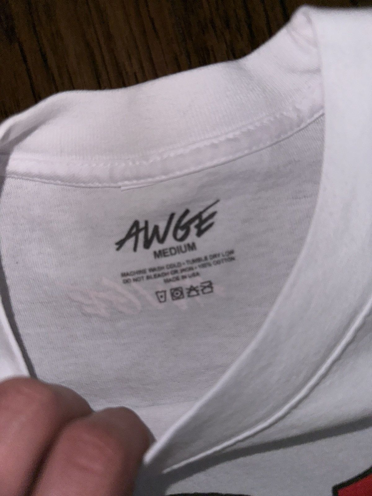 A$AP Rocky × AWGE Asap rocky awge Gr1m tee Size US M / EU 48-50 / 2 - 2 Thumbnail