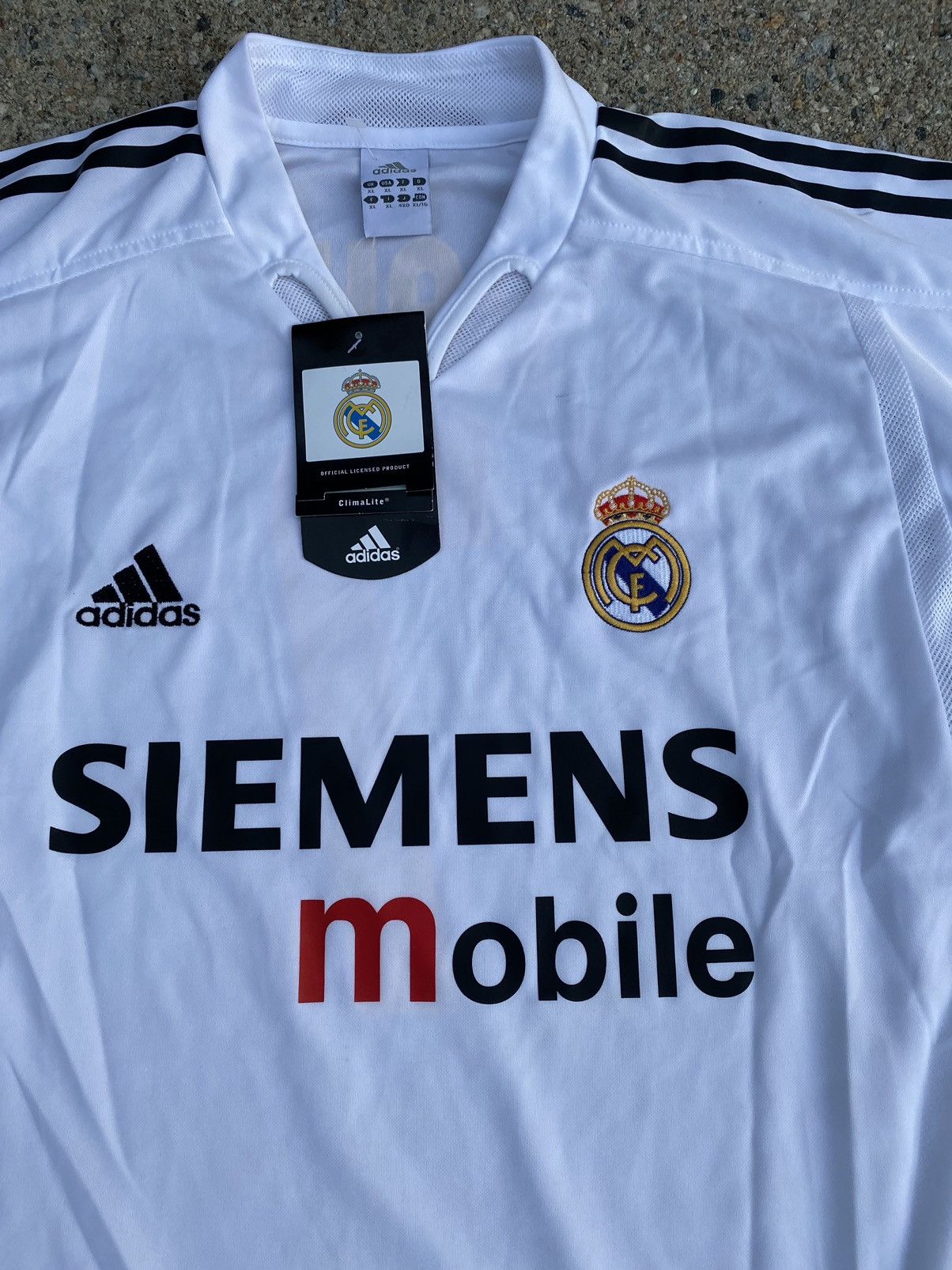 Adidas × Vintage 04/05 Adidas Real Madrid Raul authentic football jersey Size US XL / EU 56 / 4 - 3 Thumbnail