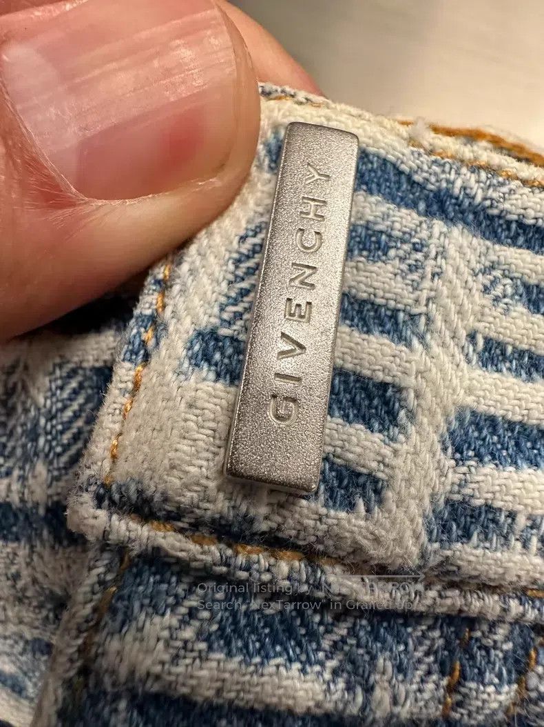 Givenchy Givenchy Denim Shorts Size US 30 / EU 46 - 3 Thumbnail