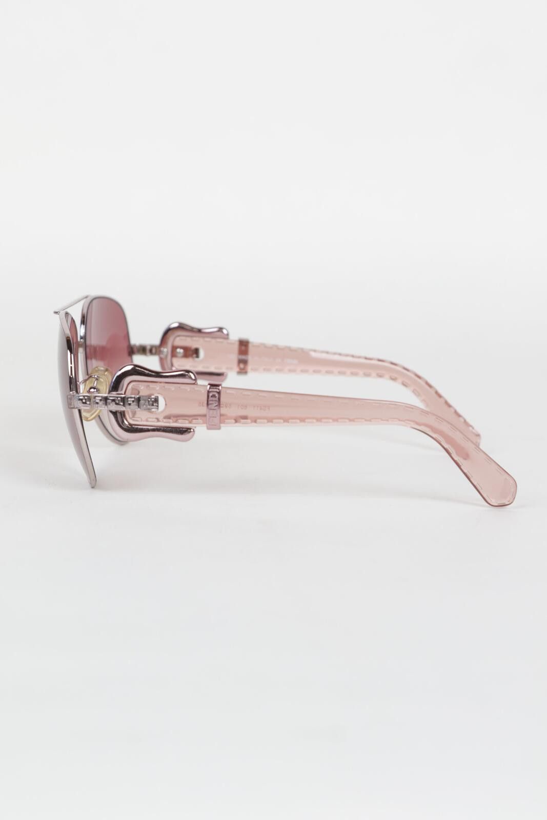 Fendi 00's Fendi FS411 Aviator Sunglasses Size ONE SIZE - 2 Thumbnail