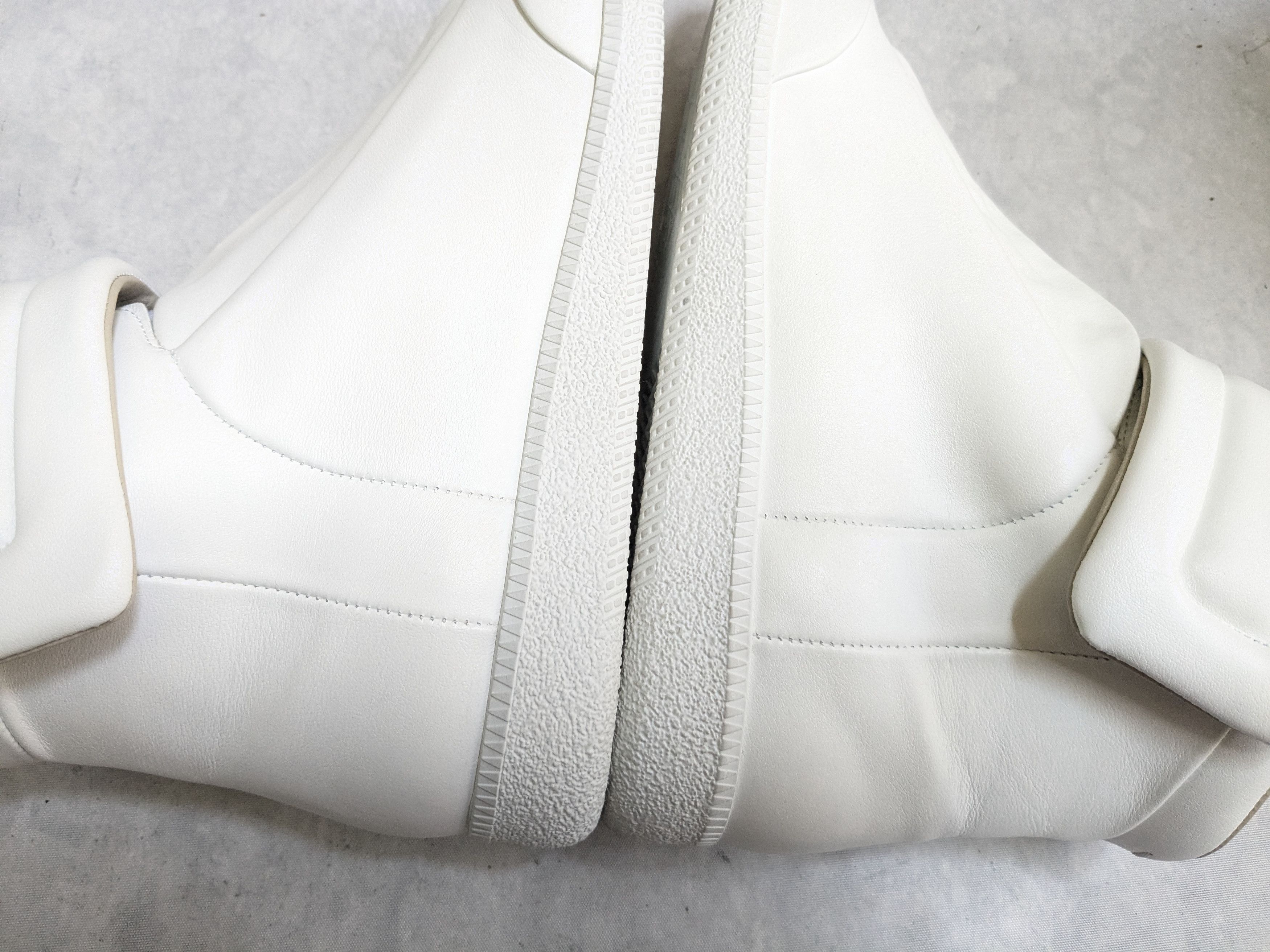 Maison Margiela Maison Margiela Future White 9 42 High Tops Leather Size US 9 / EU 42 - 13 Thumbnail