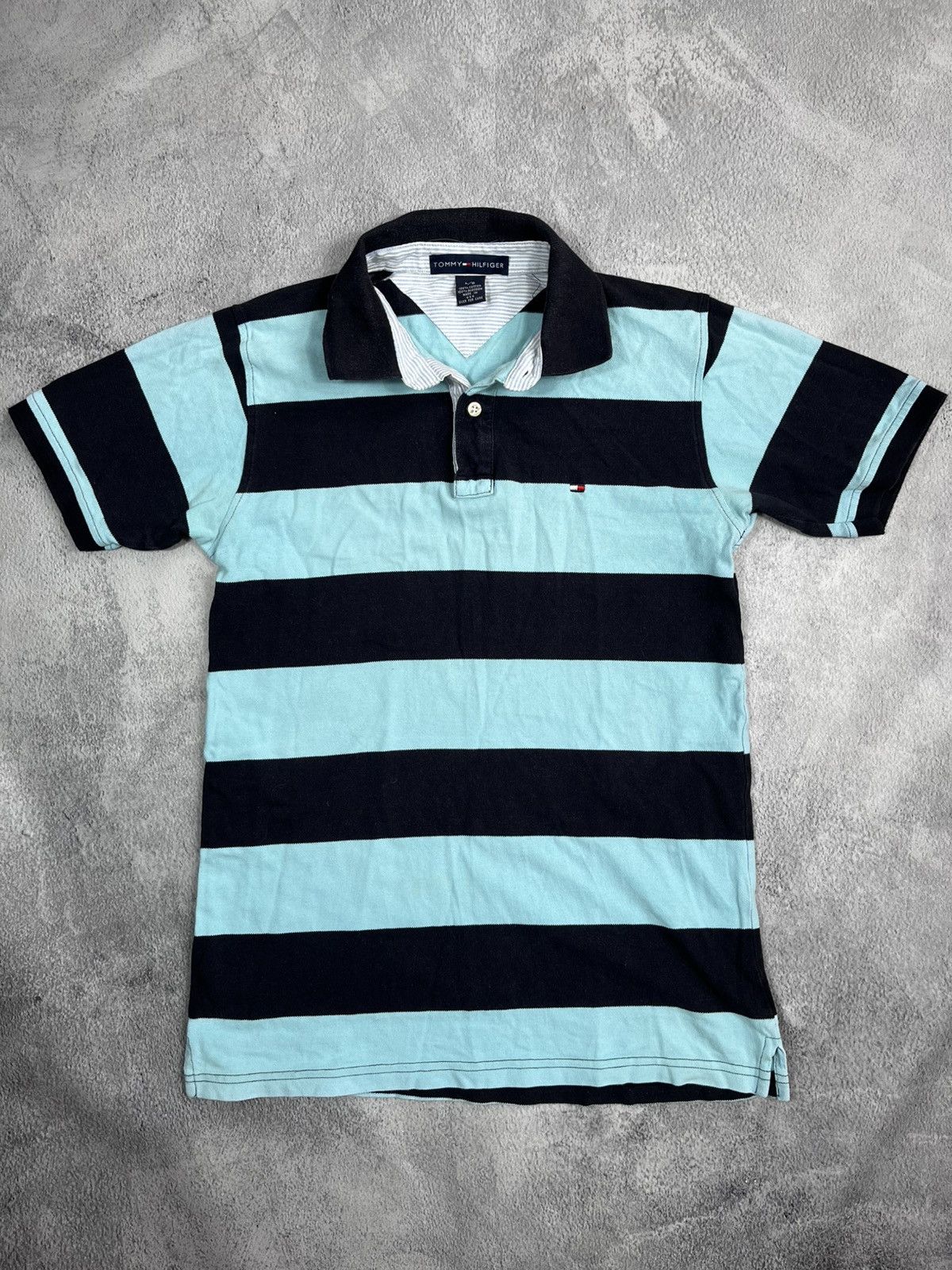 Tommy Hilfiger × Vintage Vintage Y2K Tommy Hilfiger striped polo tee old money L Size US L / EU 52-54 / 3 - 1 Thumbnail