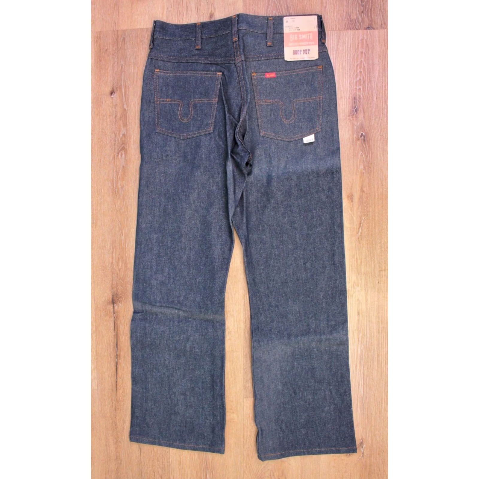 Vintage VINTAGE 70s Big Smith Boot Cut Jeans Mens 31x29 Blue 1970s Size US 31 - 3 Thumbnail