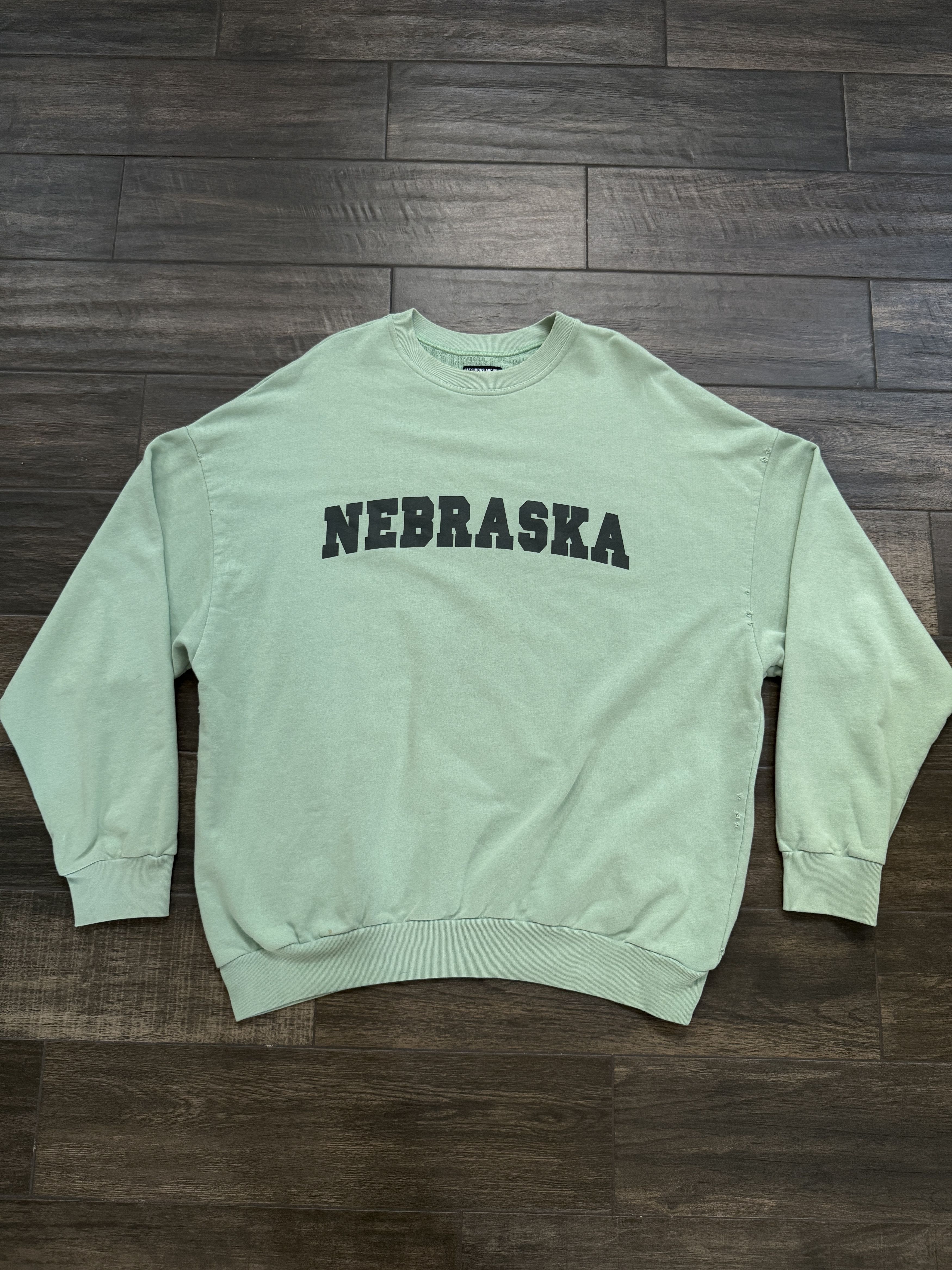 RAF SIMONS ARCHIVE REDUX NEBRASKA スウェット Raf Simons Archive Redux Nebraska Sweatshirt – Dario
