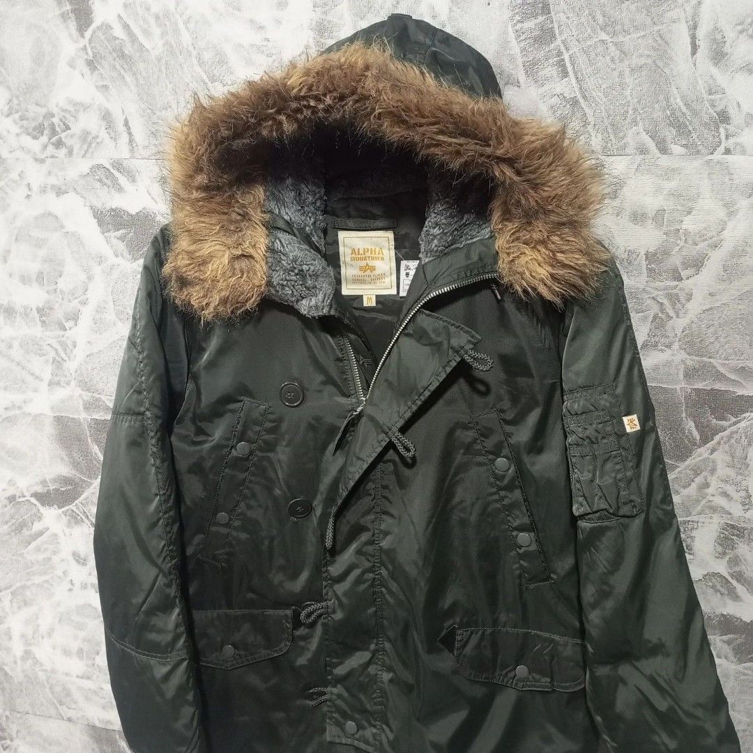 14th Addiction × If Six Was Nine × Japanese Brand Vintage Alpha industri parka fur jacket Size US M / EU 48-50 / 2 - 1 Thumbnail