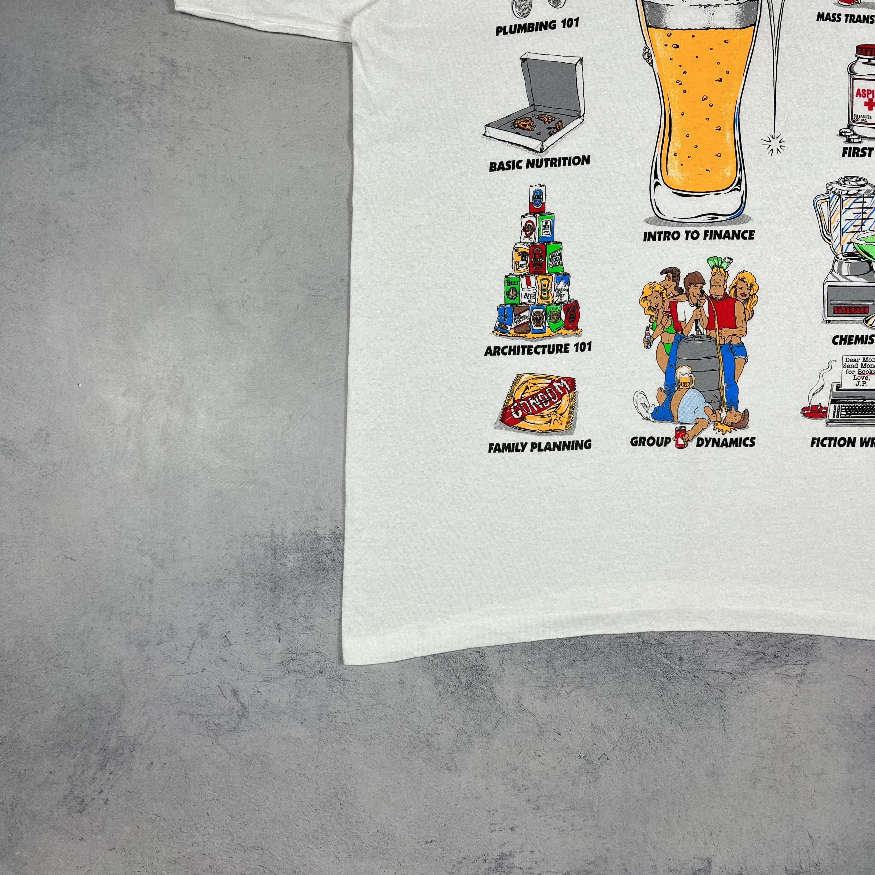 Vintage Vintage “What I Really Learned At Princeton” T Shirt 1994 Size US XL / EU 56 / 4 - 5 Thumbnail