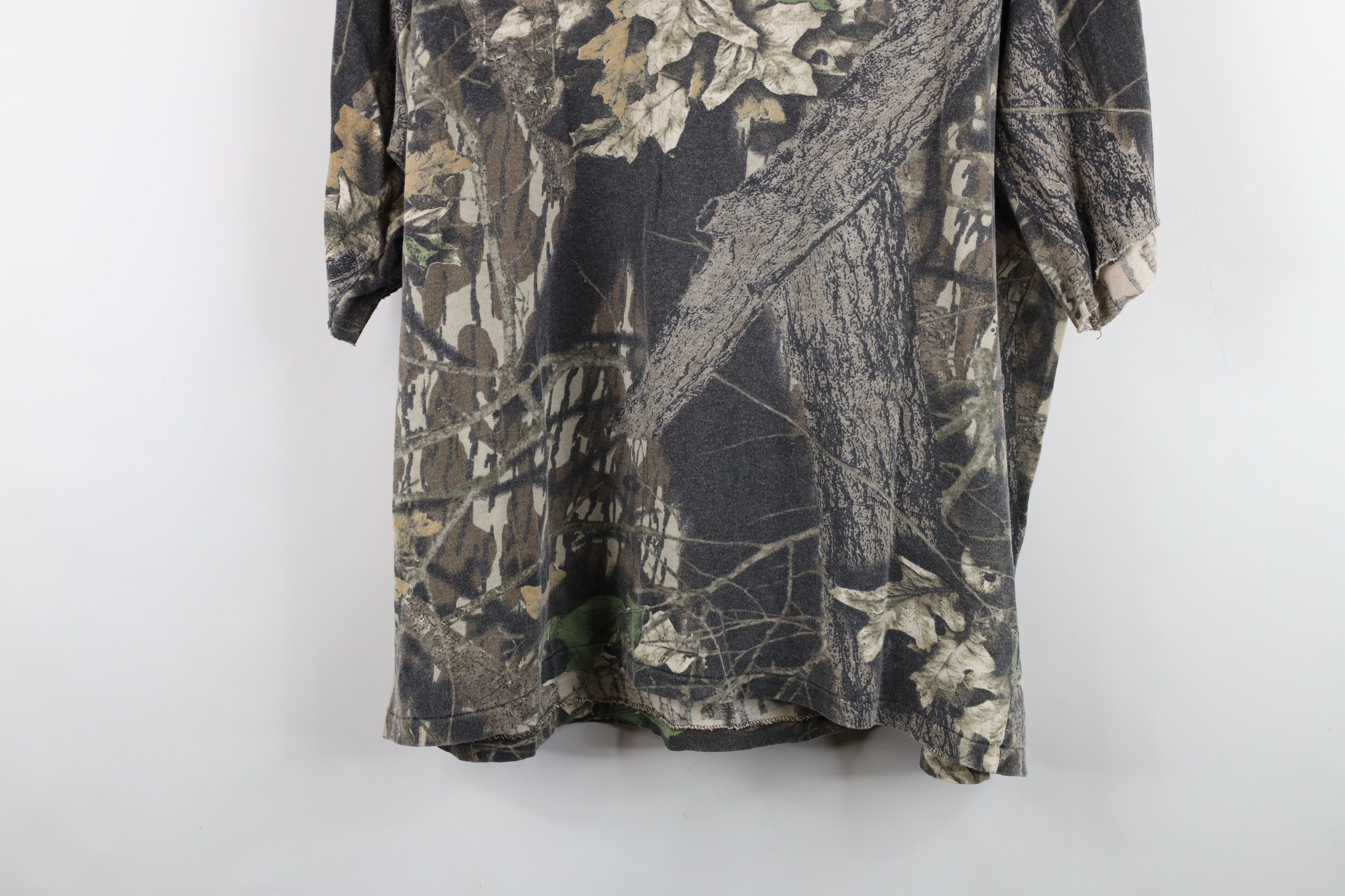 Mossy Oaks Vintage 90s Mossy Oak Camouflage Pocket T-Shirt Cotton USA Size US XL / EU 56 / 4 - 14 Thumbnail