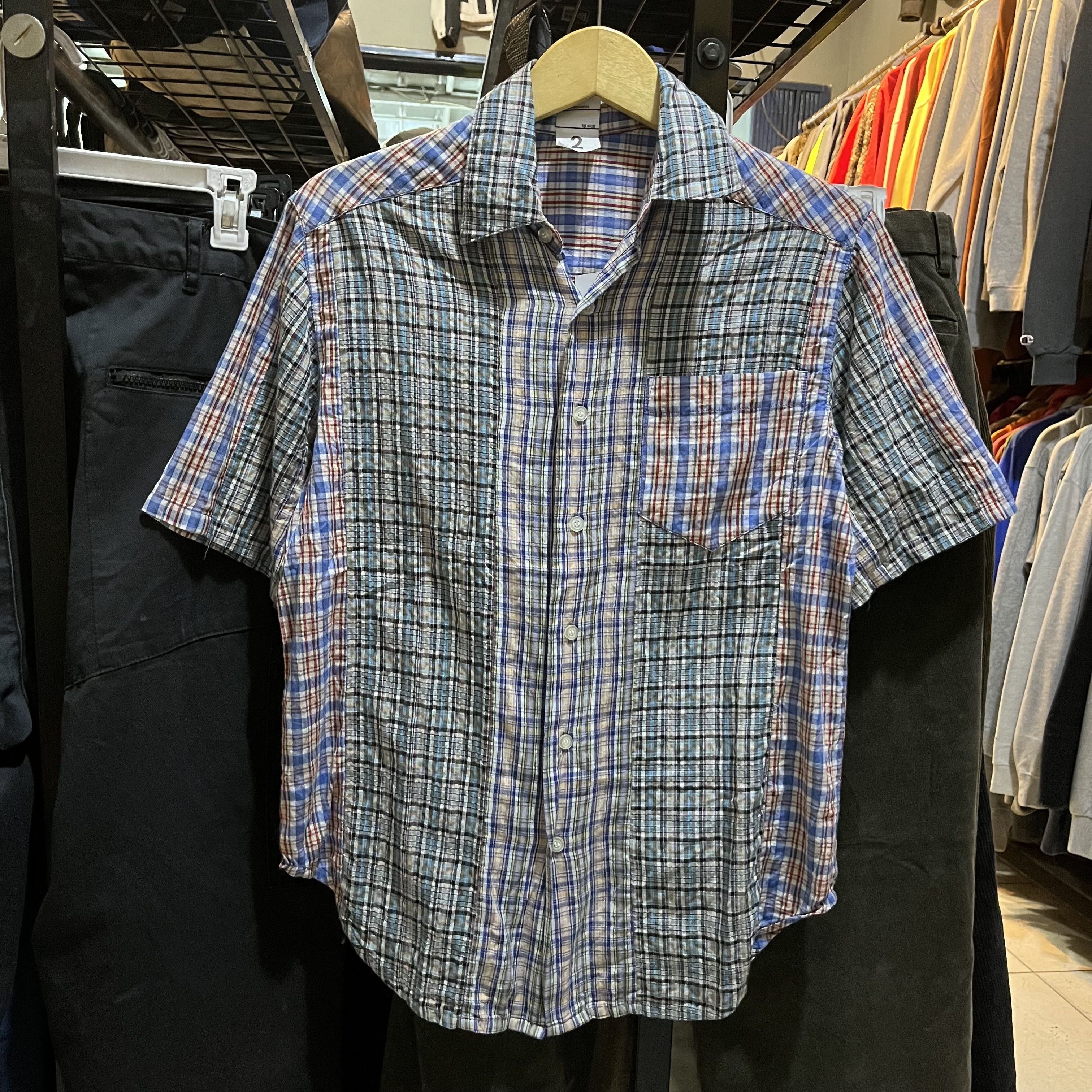 Issey Miyake × Japanese Brand × Vintage Popularazation short sleeve button shirt Size US S / EU 44-46 / 1 - 1 Thumbnail