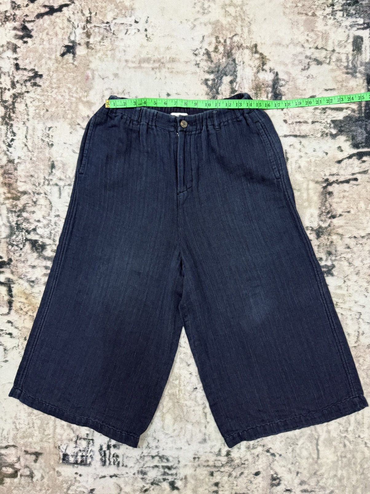 Issey Miyake × Japanese Brand × Vintage Vintage Plantation Issey Miyake Linen Flare Palazo Pants Size 28" / US 6 / IT 42 - 11 Thumbnail