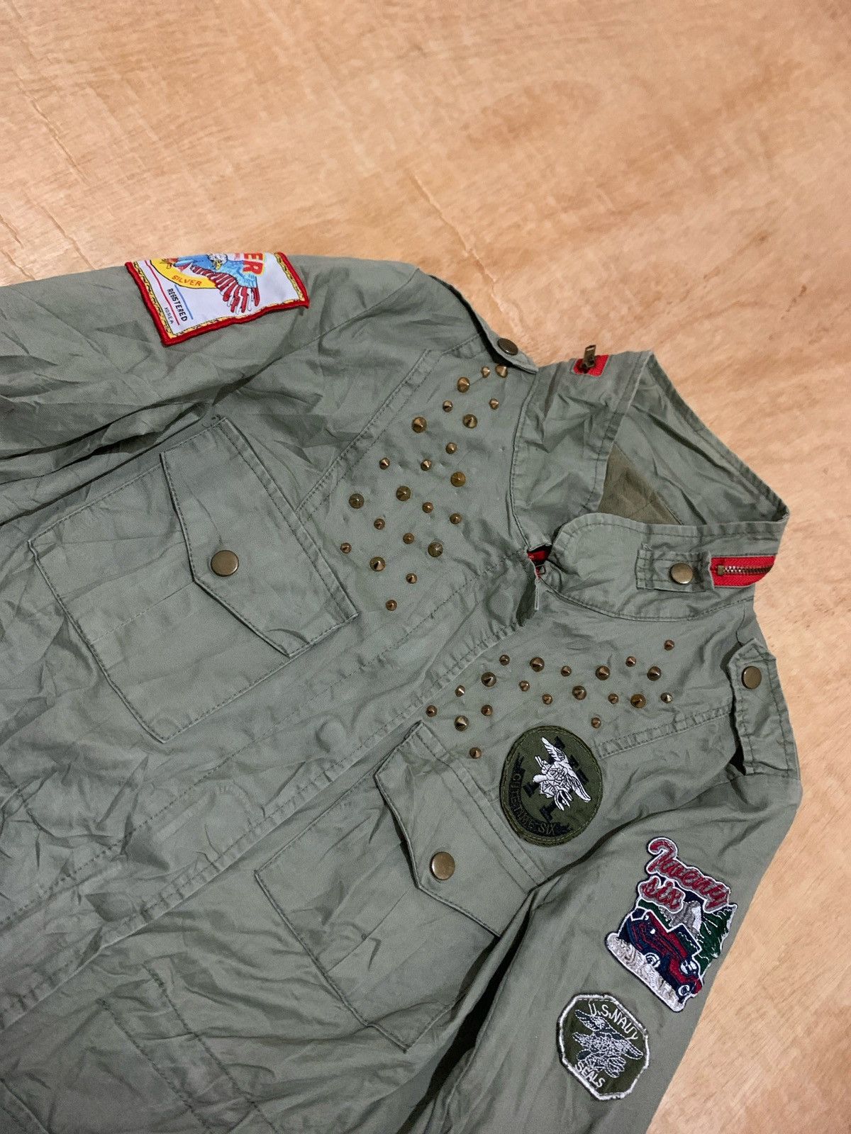 Hysteric Glamour × If Six Was Nine × Japanese Brand Y2k The Guilty Palties Army Jacket Size US M / EU 48-50 / 2 - 5 Thumbnail