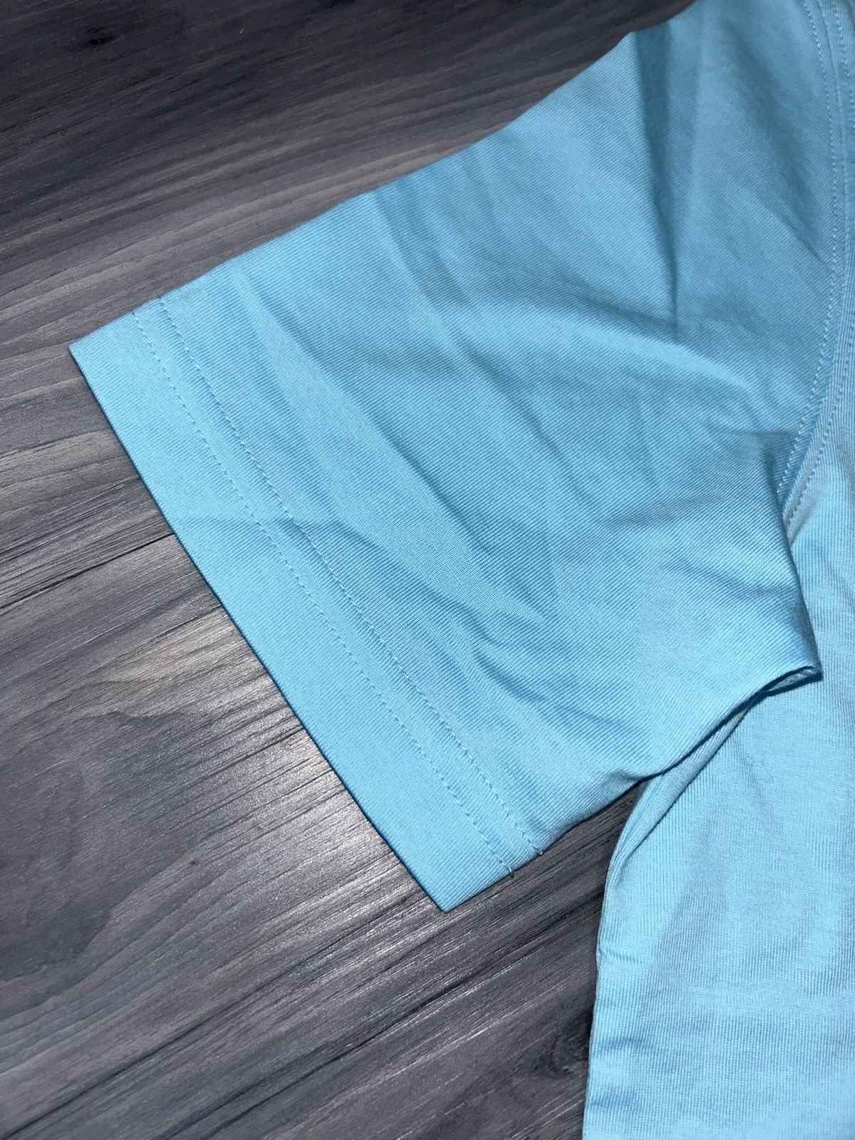 Burberry Burberry Jemma Topaz Blue Cotton T-Shirt Womens XS Brand NWT Size XS / US 0-2 / IT 36-38 - 6 Thumbnail