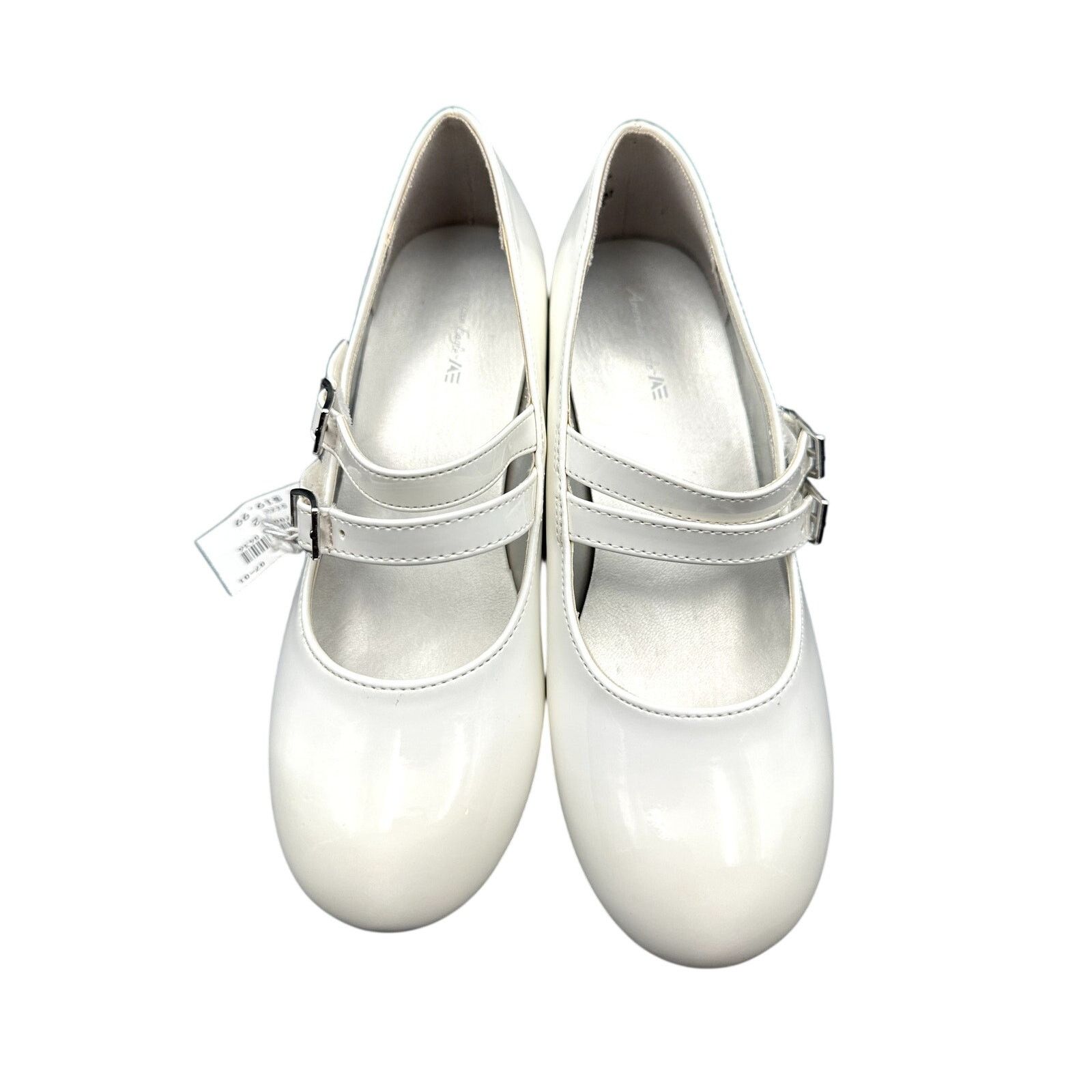 Other American Eagle Girls White Dress Shoe-Double Strap Mary Jane Size US 5 / EU 37 - 2 Thumbnail