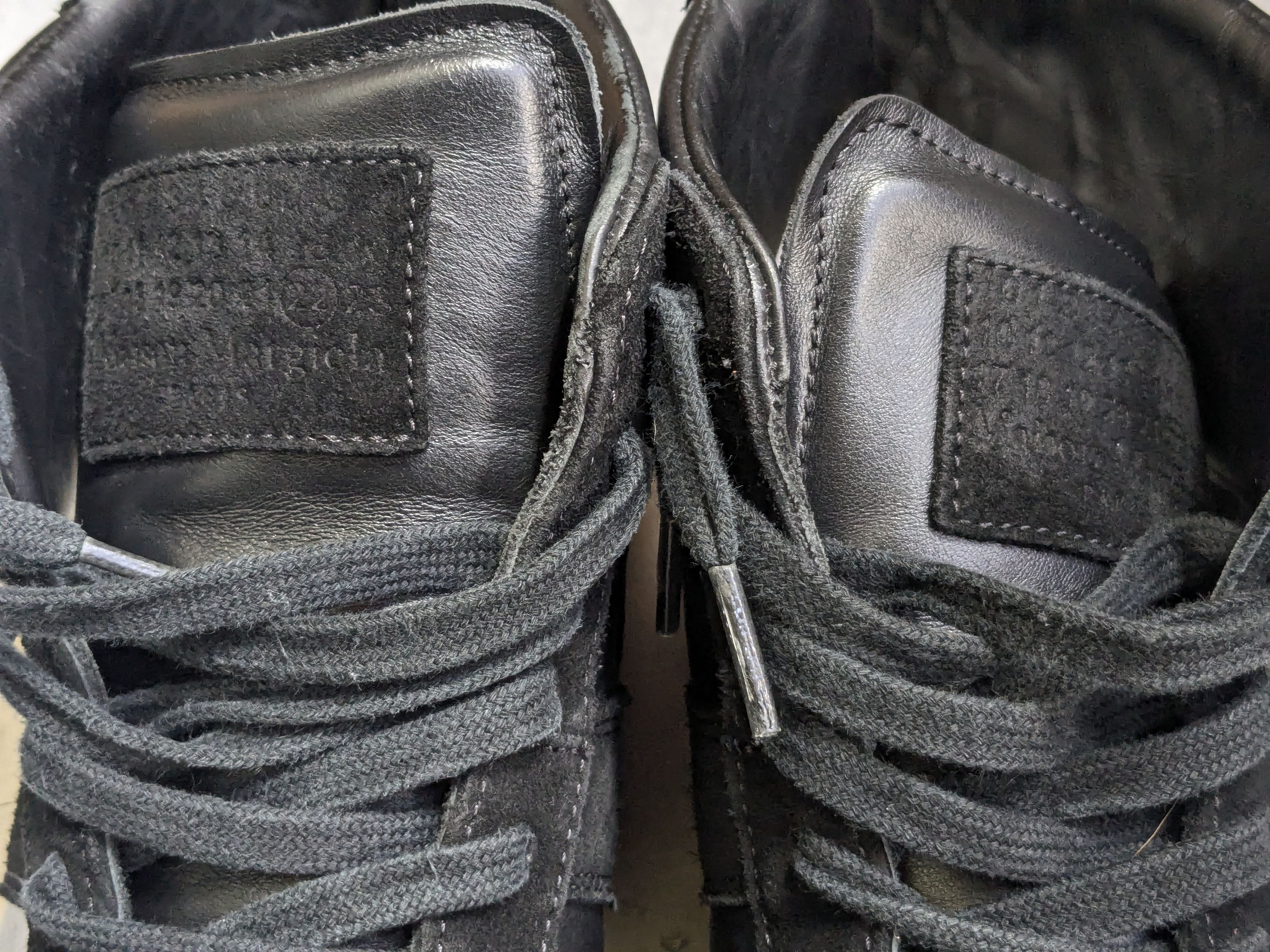 Maison Margiela Maison Margiela GAT Replica Black 10 43 High Tops Suede Size US 10 / EU 43 - 7 Thumbnail