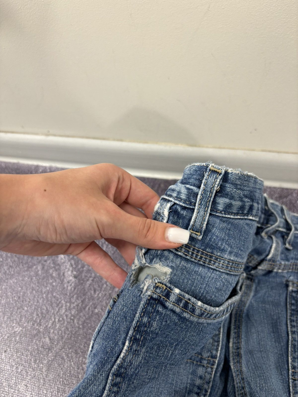 Dickies Vintage Dickies Workwear Y2K American Work Baggy Denim Jeans Size US 32 / EU 48 - 10 Thumbnail
