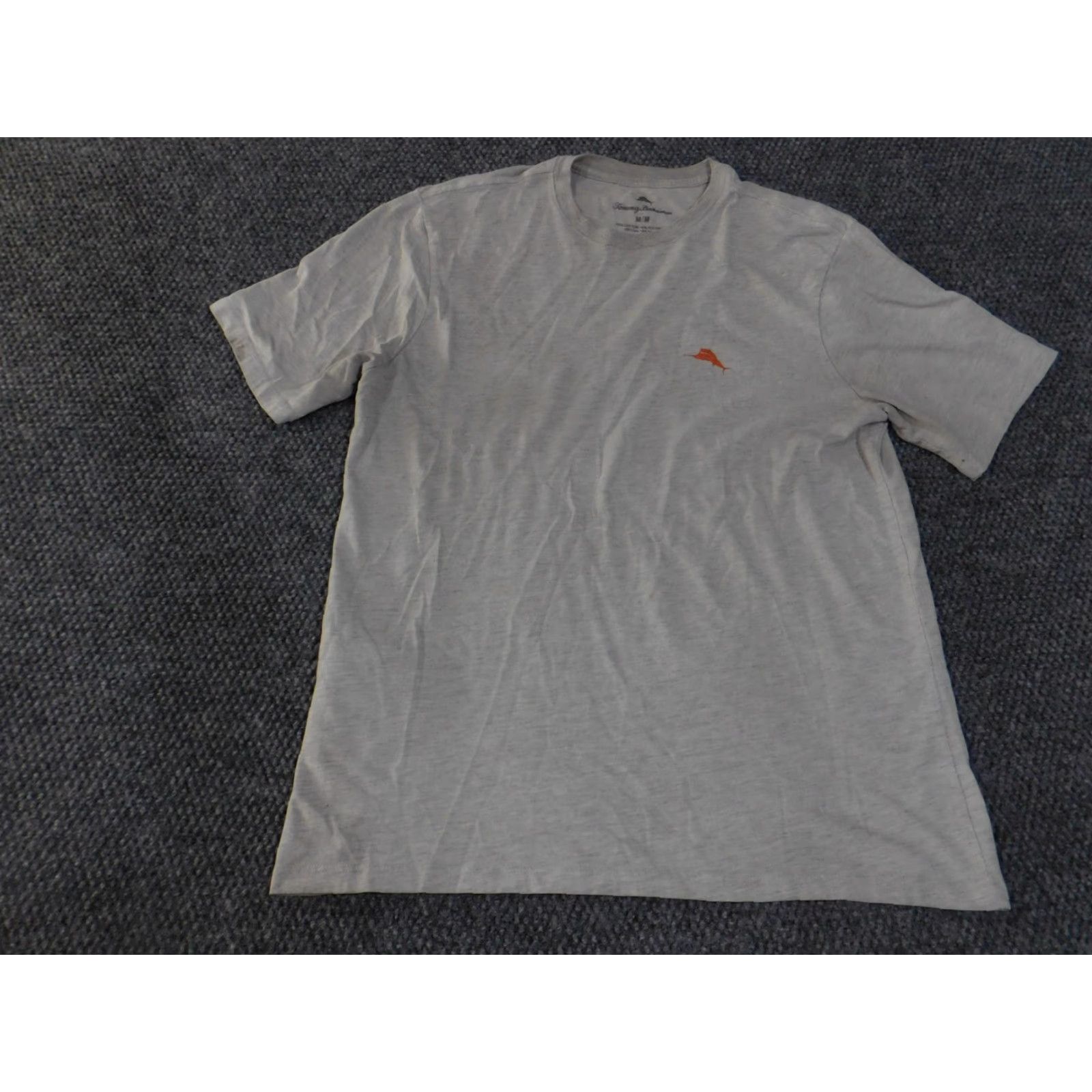 Tommy Bahama VINTAGE Tommy Bahama Shirt Mens Medium Gray Graphic Back Who You Gonna Crawl Lobster Mens T-Shirt Short Sleeve Crew Neck Cotton/Polyester Size US M / EU 48-50 / 2 - 4 Thumbnail